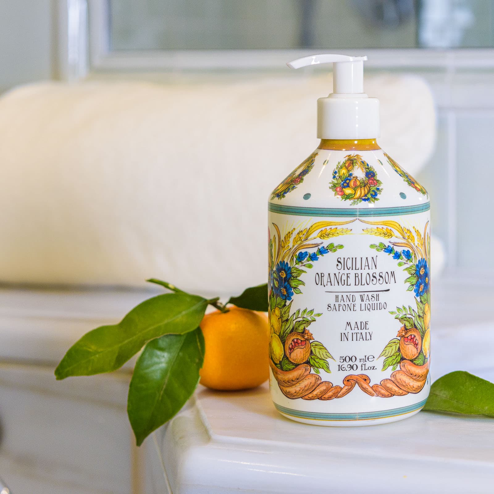 Rudy Maioliche Liquid Soap Sicilian Orange Blossom 500 ml 2