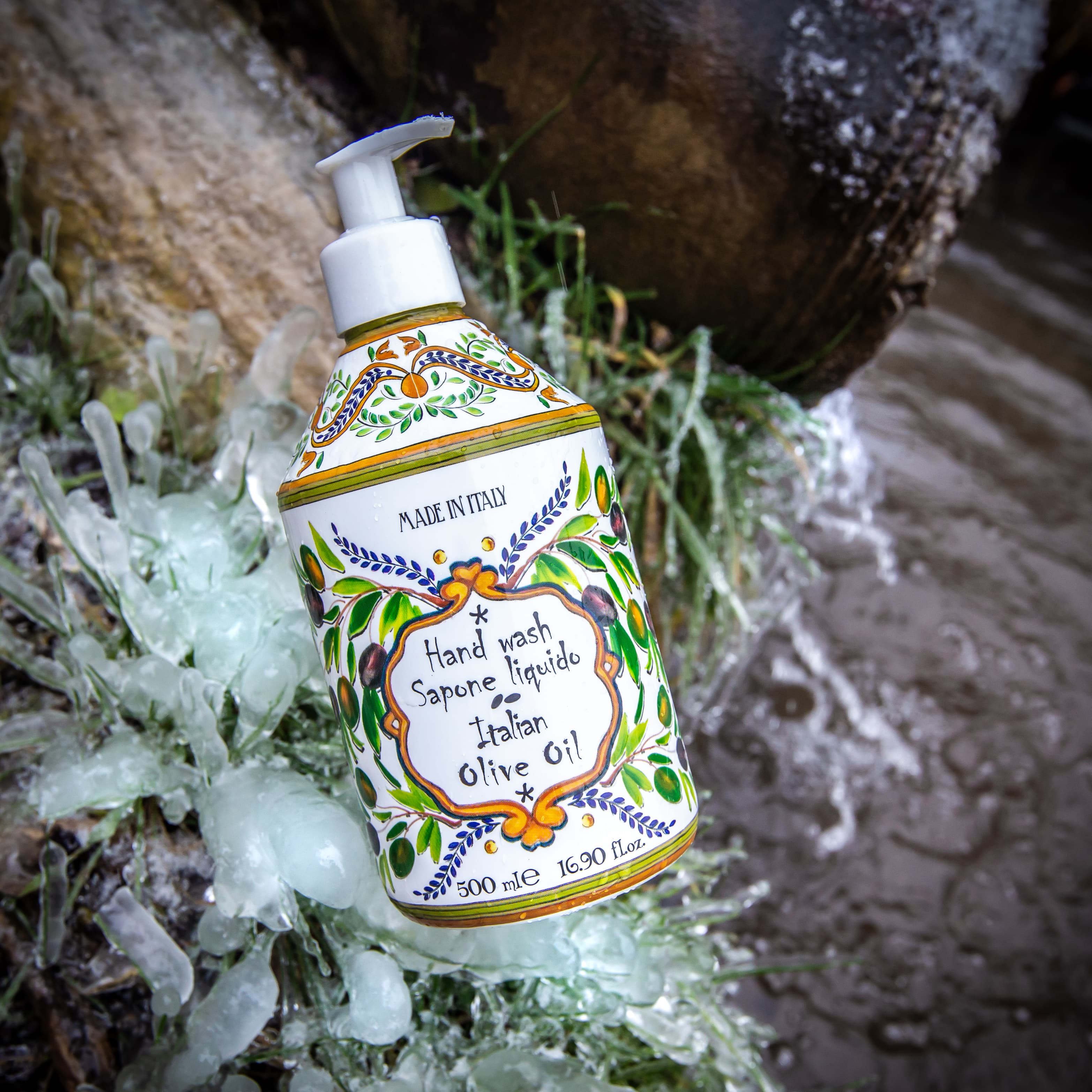 Rudy Maioliche Liquid Soap Italian Olive Oil 500 ml 3