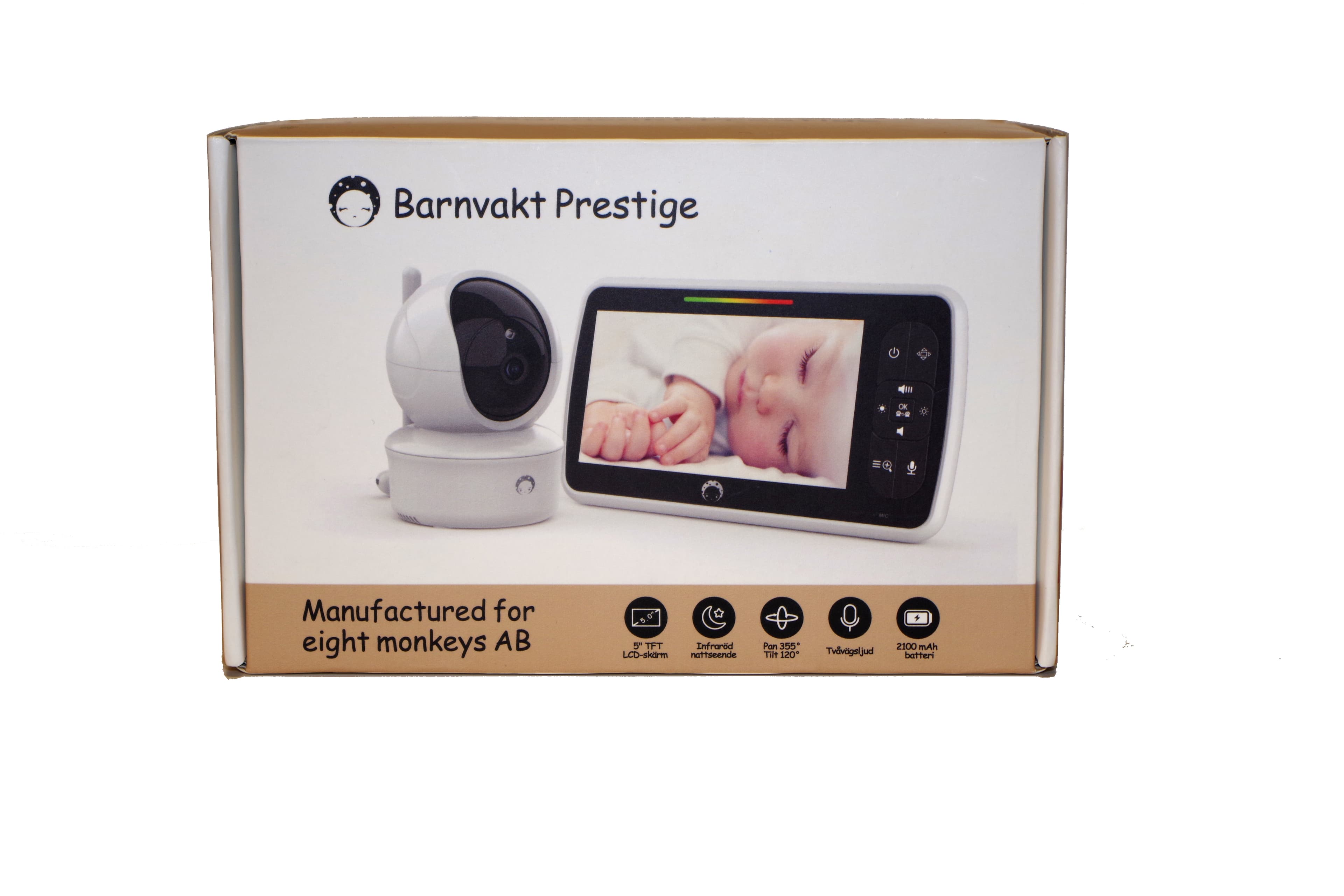 Luna Bambini Baby Prestige med 5" färgskärm 2