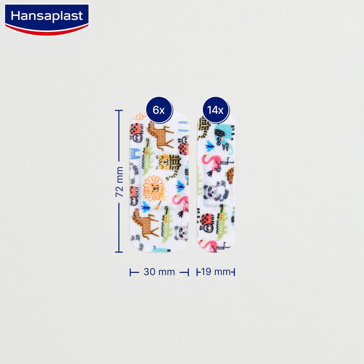 Hansaplast Sensitive Kids Strips 20 st - produktbild 3