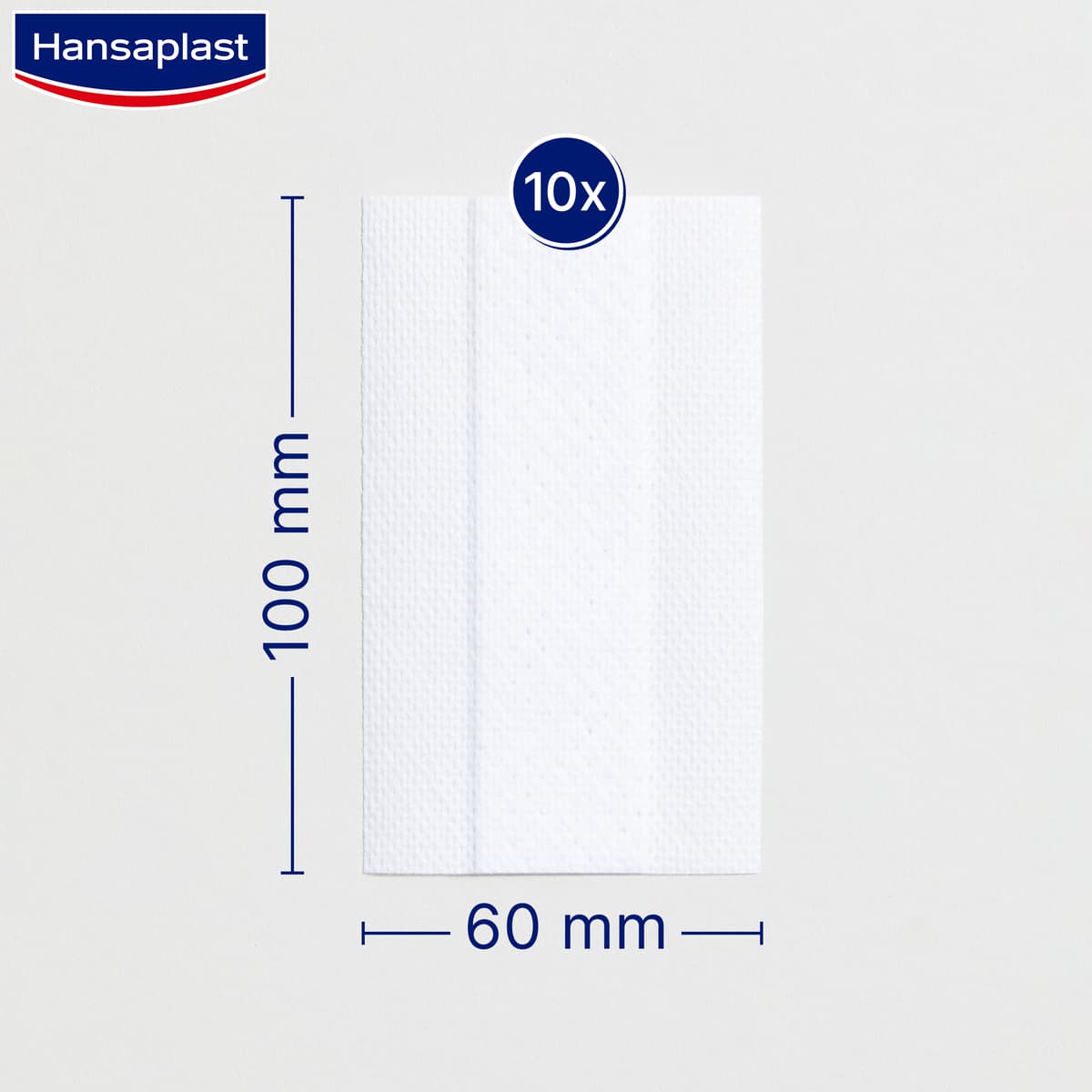 Hansaplast Sensitive 1 m x 6 cm - produktbild 3