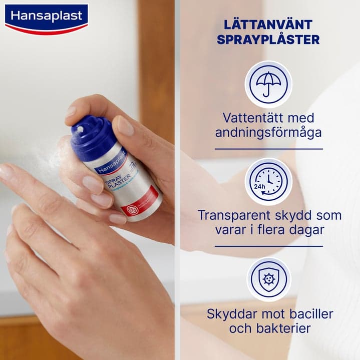 Hansaplast Sprayplåster 50 doser 32,5 ml - produktbild 2