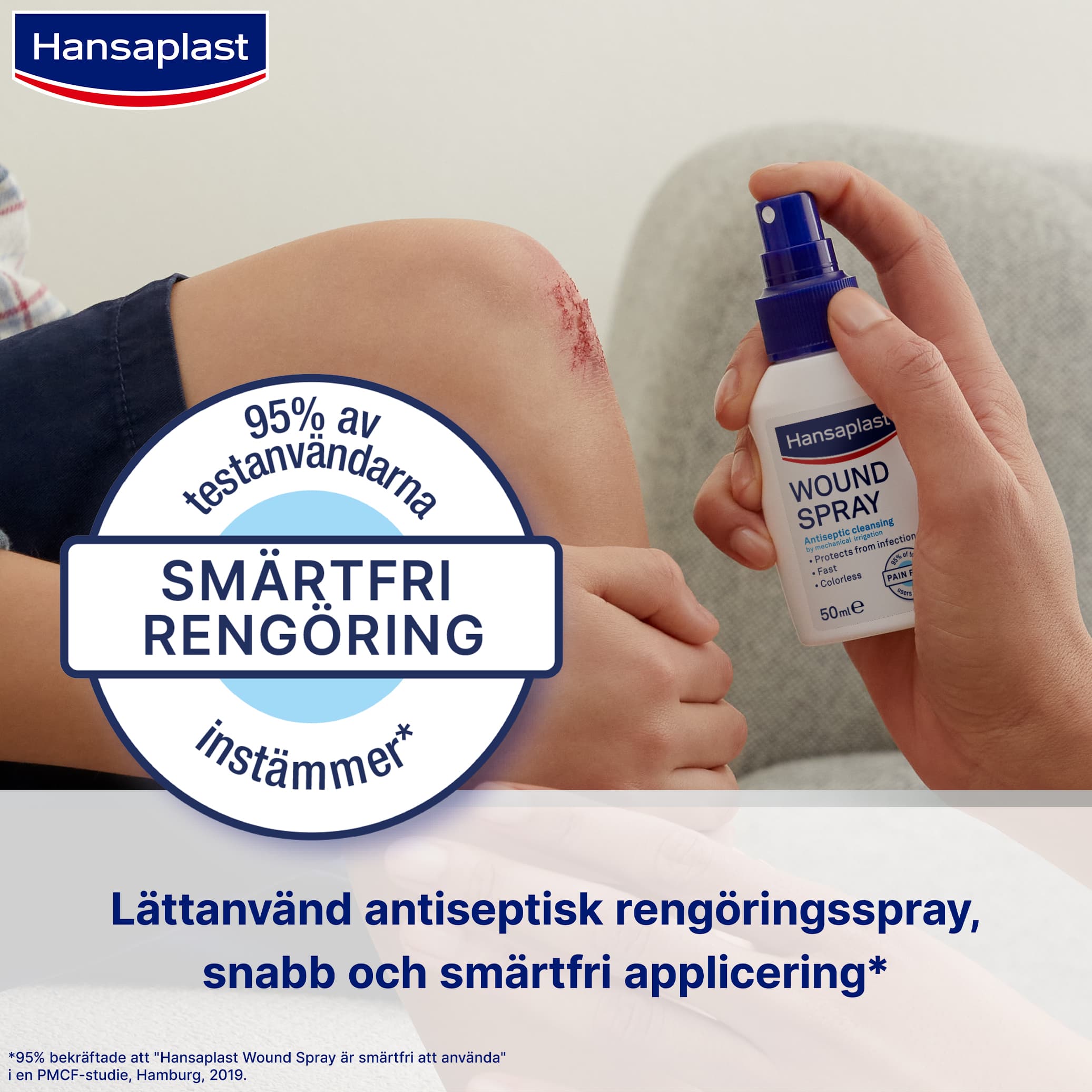 Hansaplast Wound Spray sårrengöring 100 ml - produktbild 5