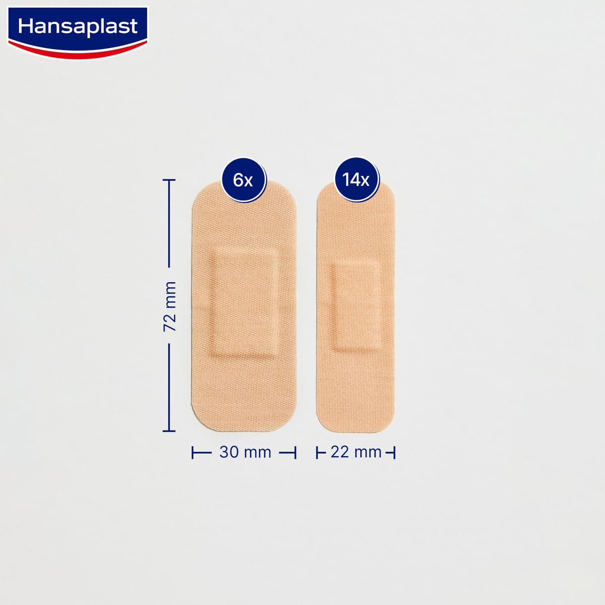 Hansaplast Elastic Plåster 20 st - produktbild 3