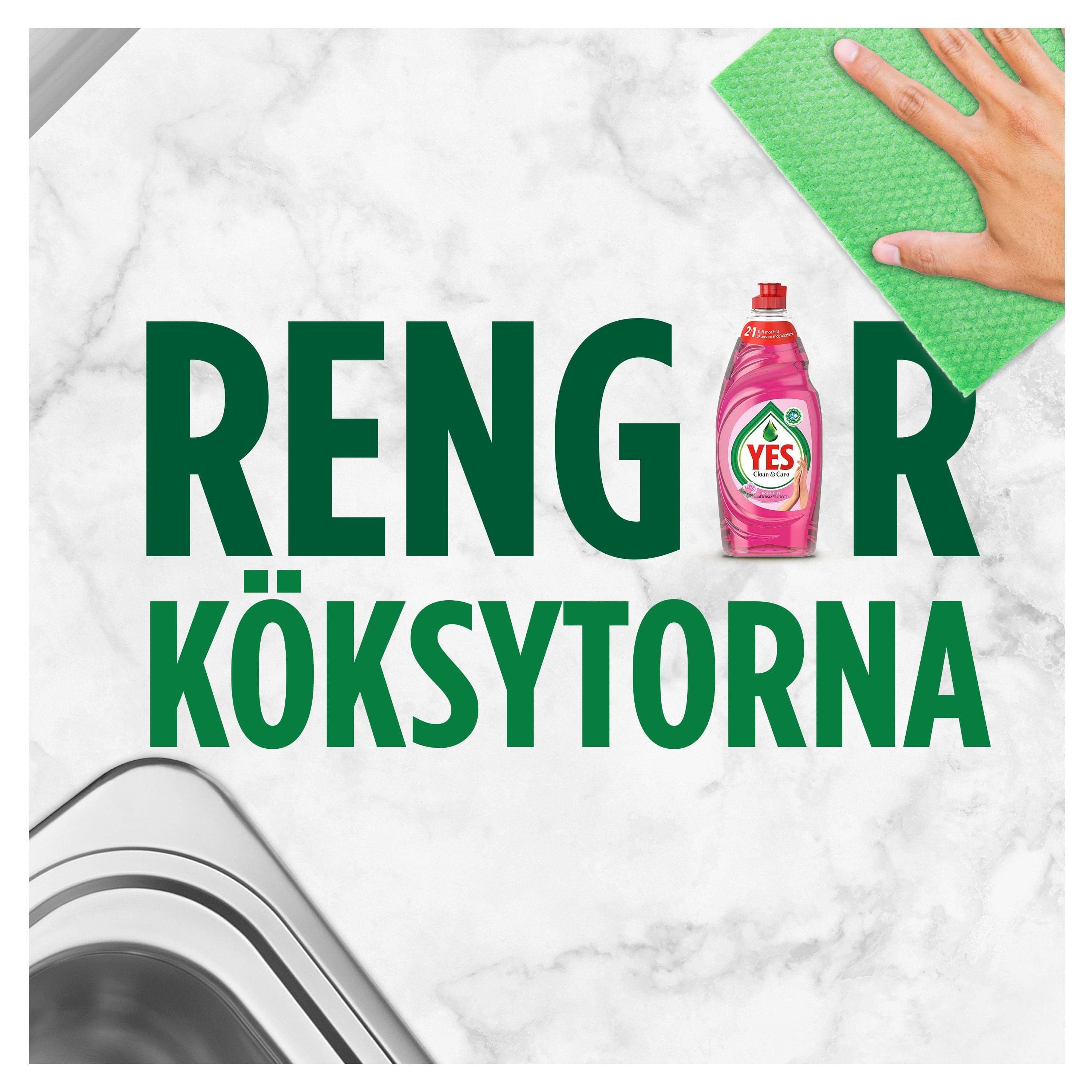 YES Diskmedel med 0% Parfym & Färgämnen 500 ml 5