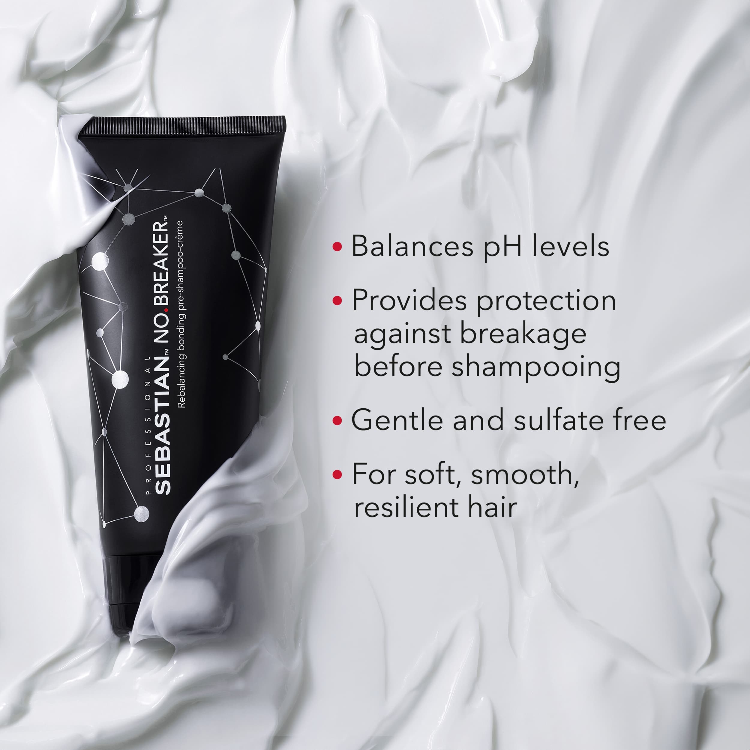 Sebastian Professional No.Breaker Rebalancing Bonding Pre-shampoo Crème 200 ml - produktbild 3