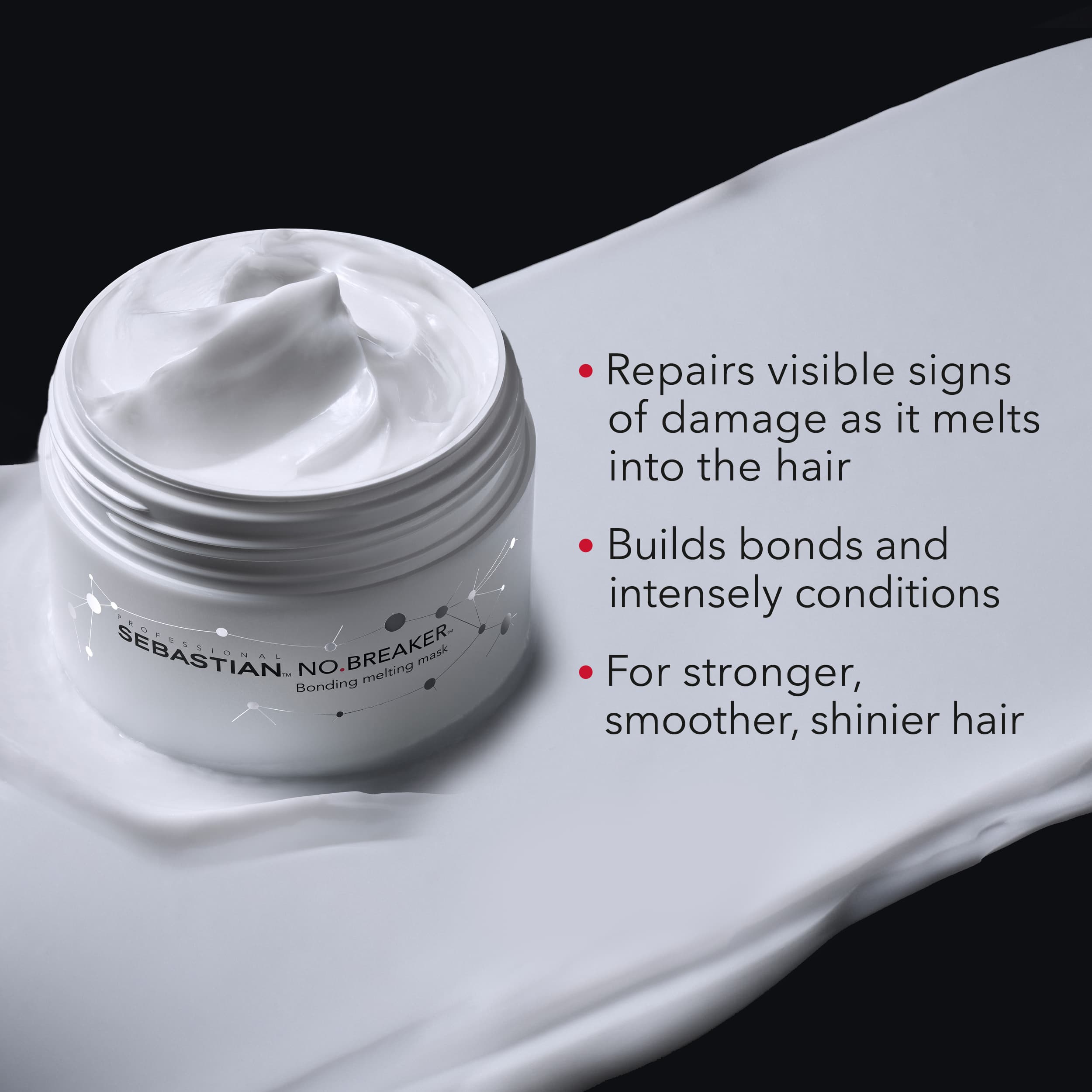 Sebastian Professional No.Breaker Bonding Melting Hair Mask 150 ml - produktbild 3