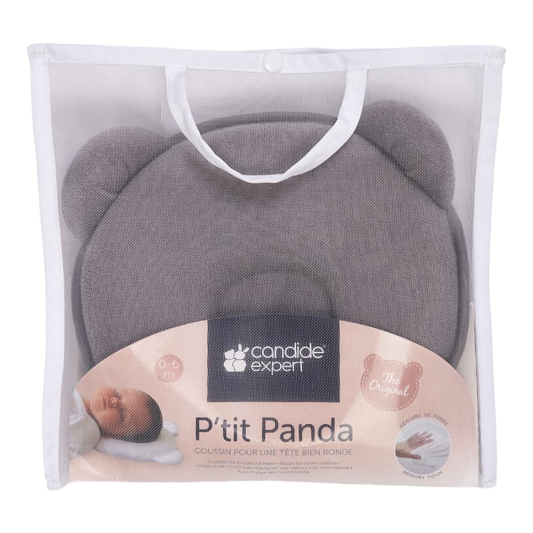 Candide Panda babykudde Grå 3