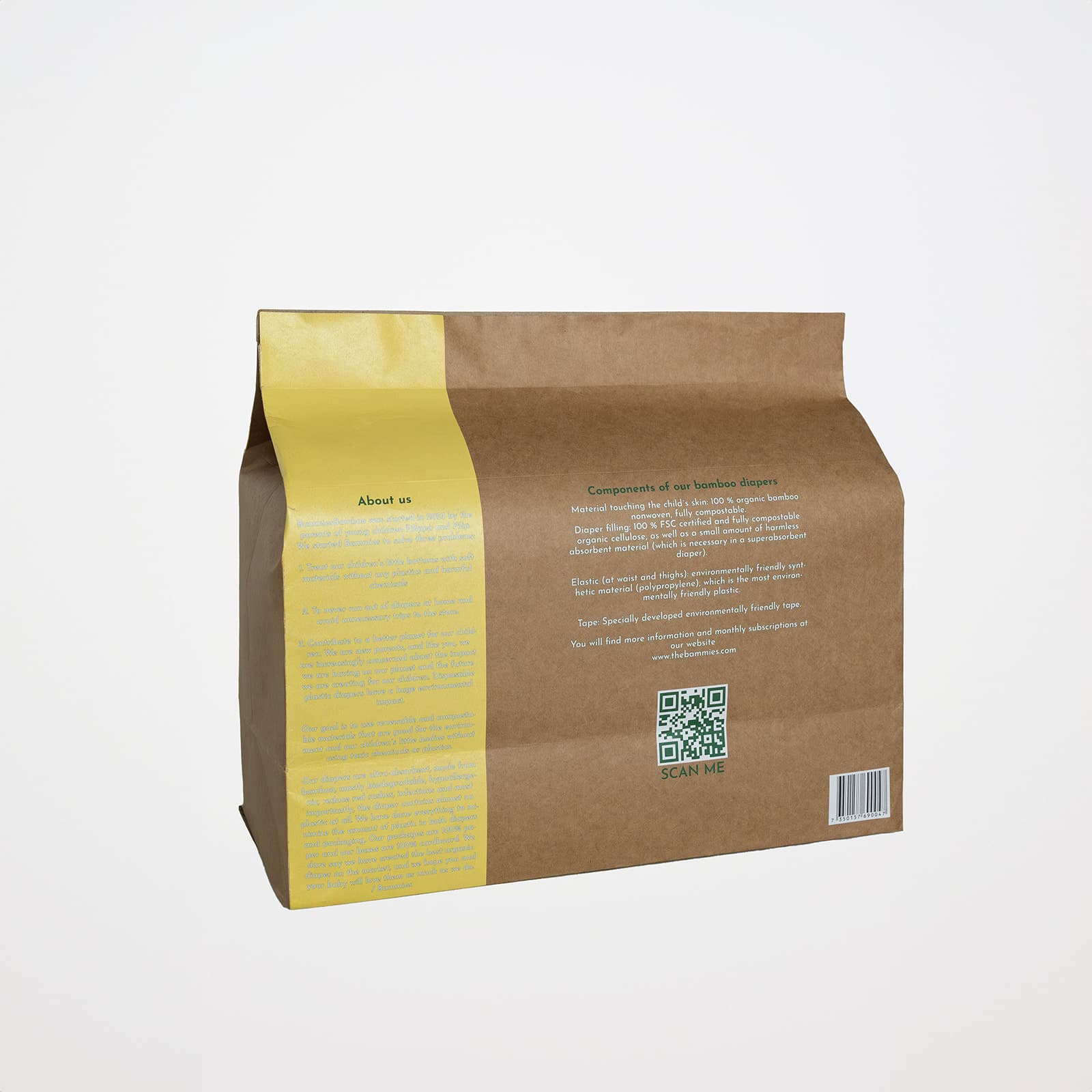 Bammies Bambubyxblöjor The Kiddo 10-16 kg 28 St 2