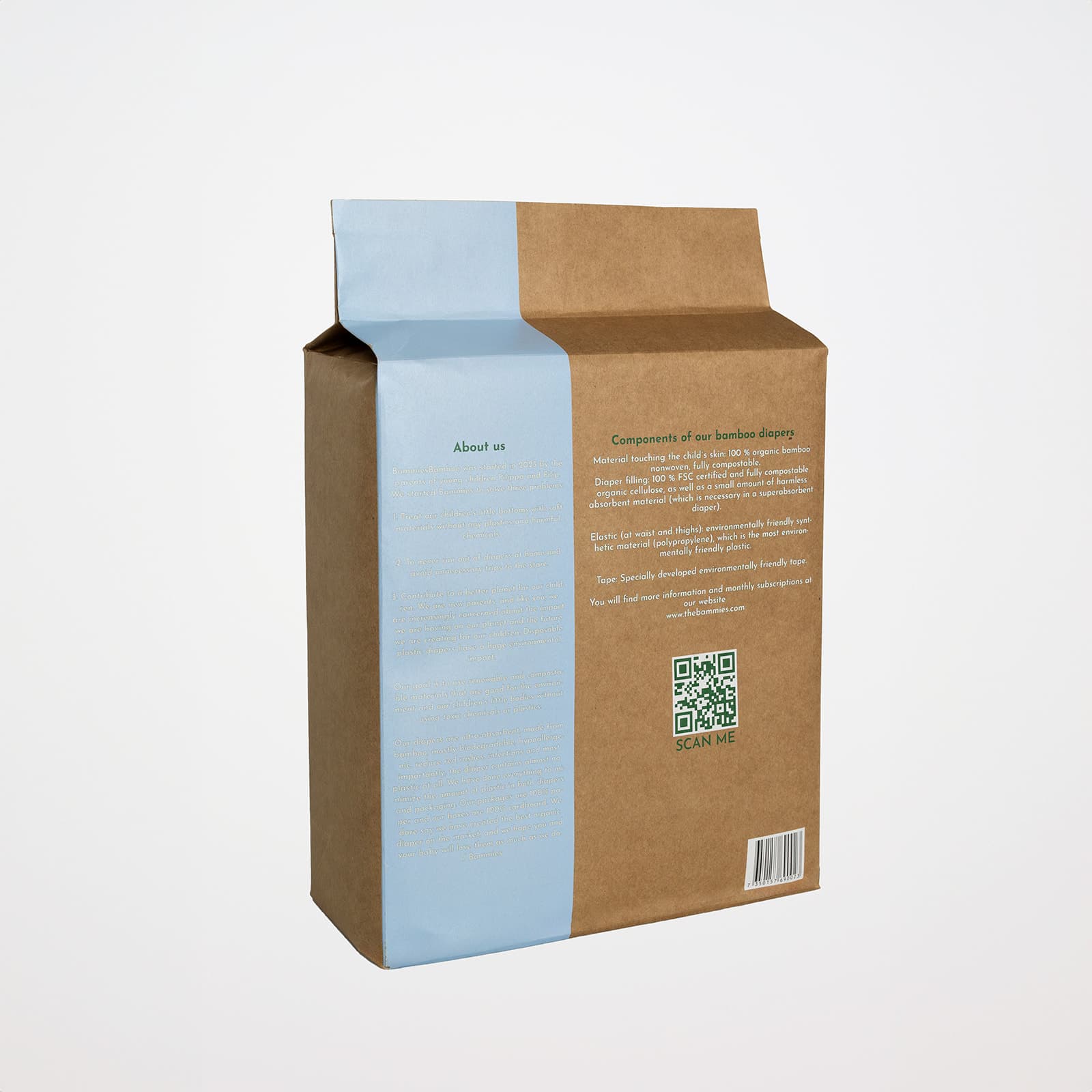Bammies Bambublöjor The Toddler 8-14 kg 30 St 3