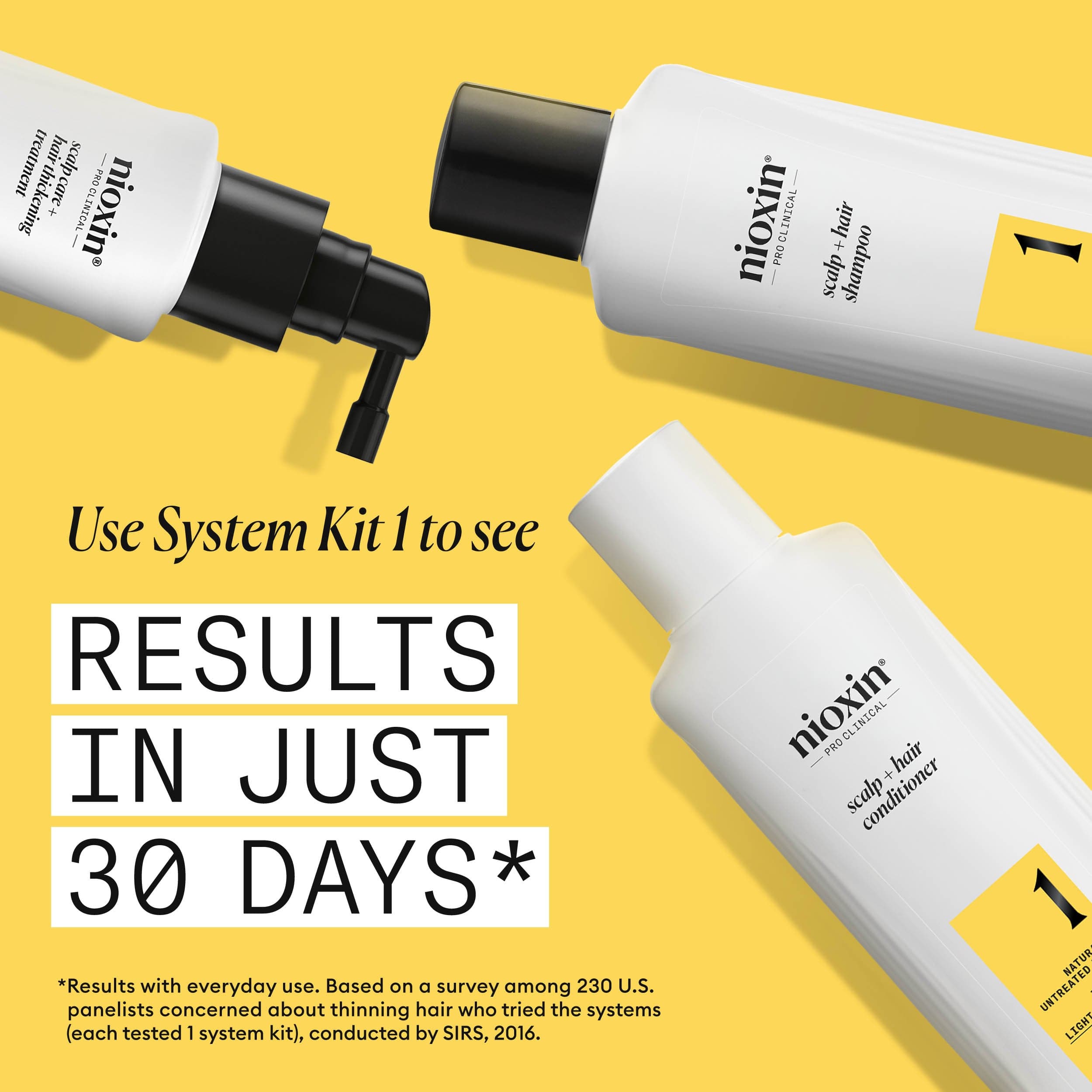 Nioxin System 1 Scalp Treatment 100 ml - produktbild 5
