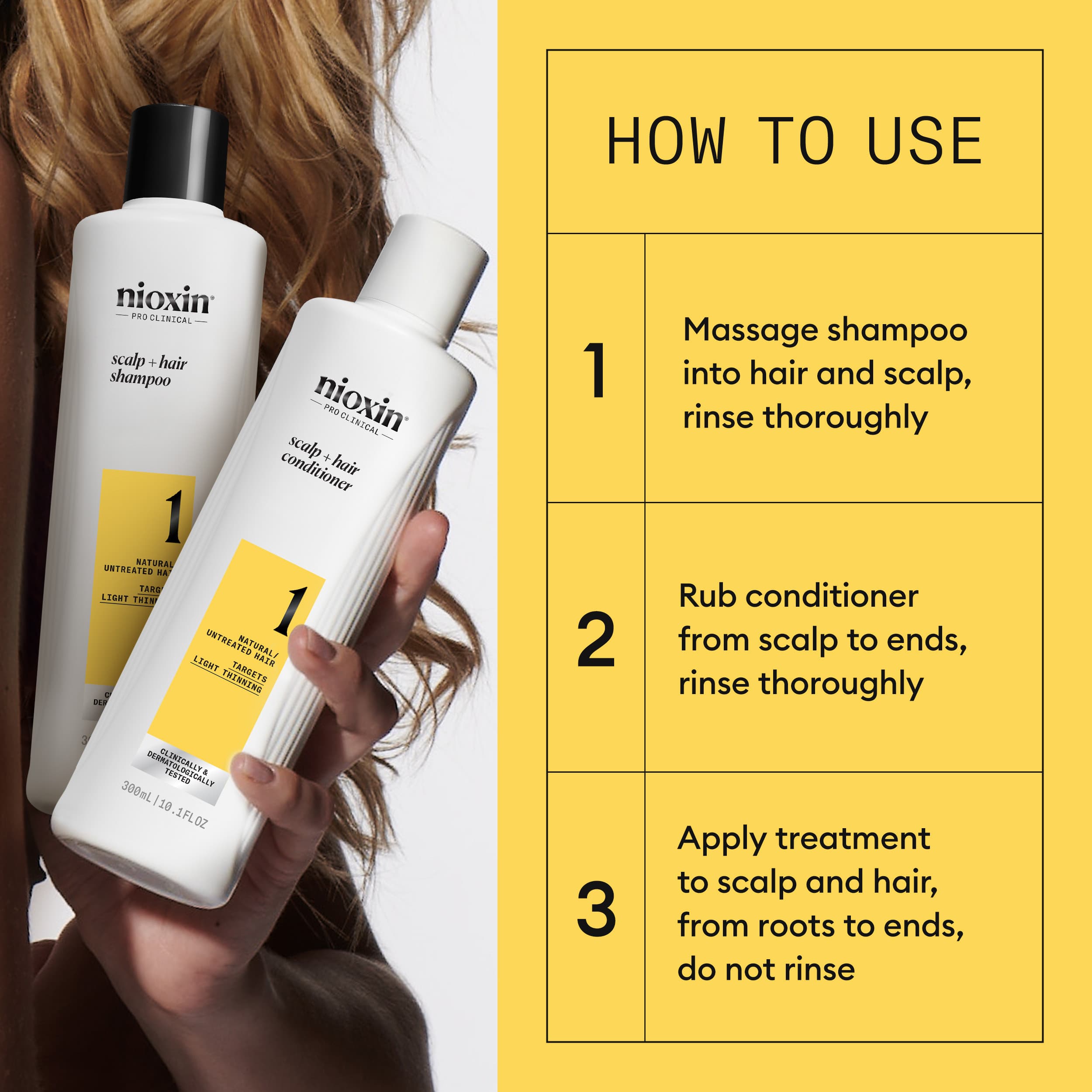 Nioxin System 1 Loyalty Kit 3