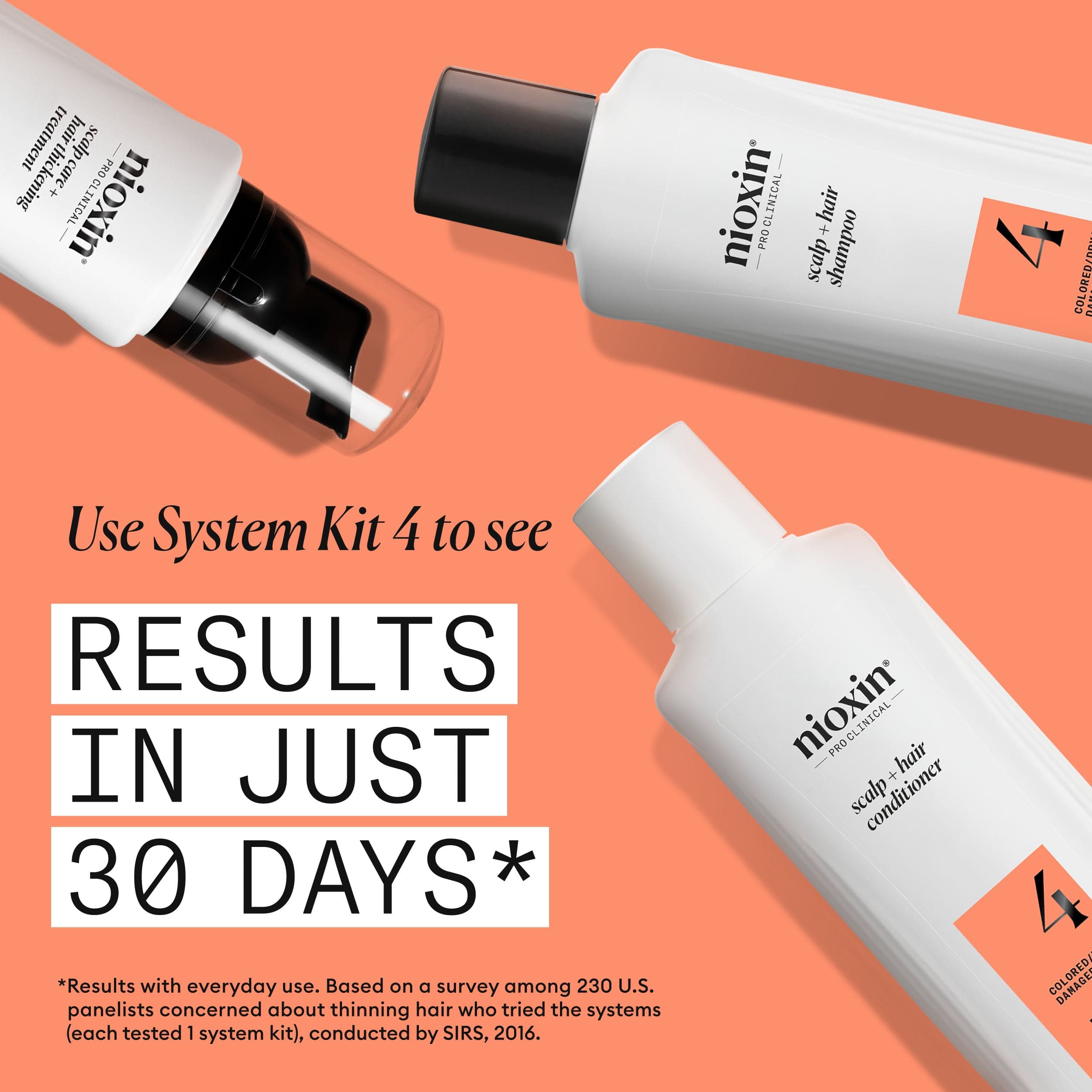 Nioxin System 4 Shampoo 300 ml - produktbild 5