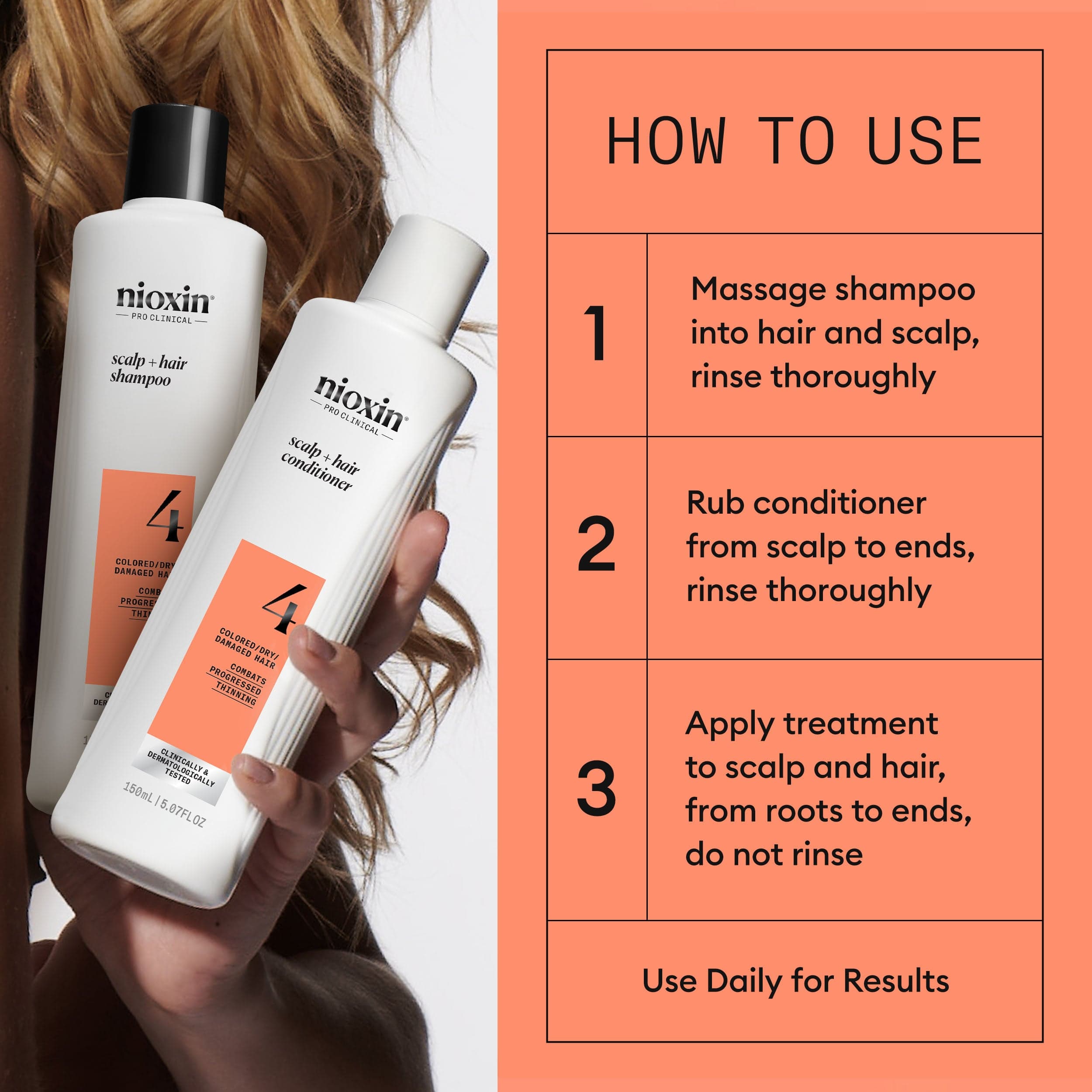 Nioxin System 4 Trial Kit 3