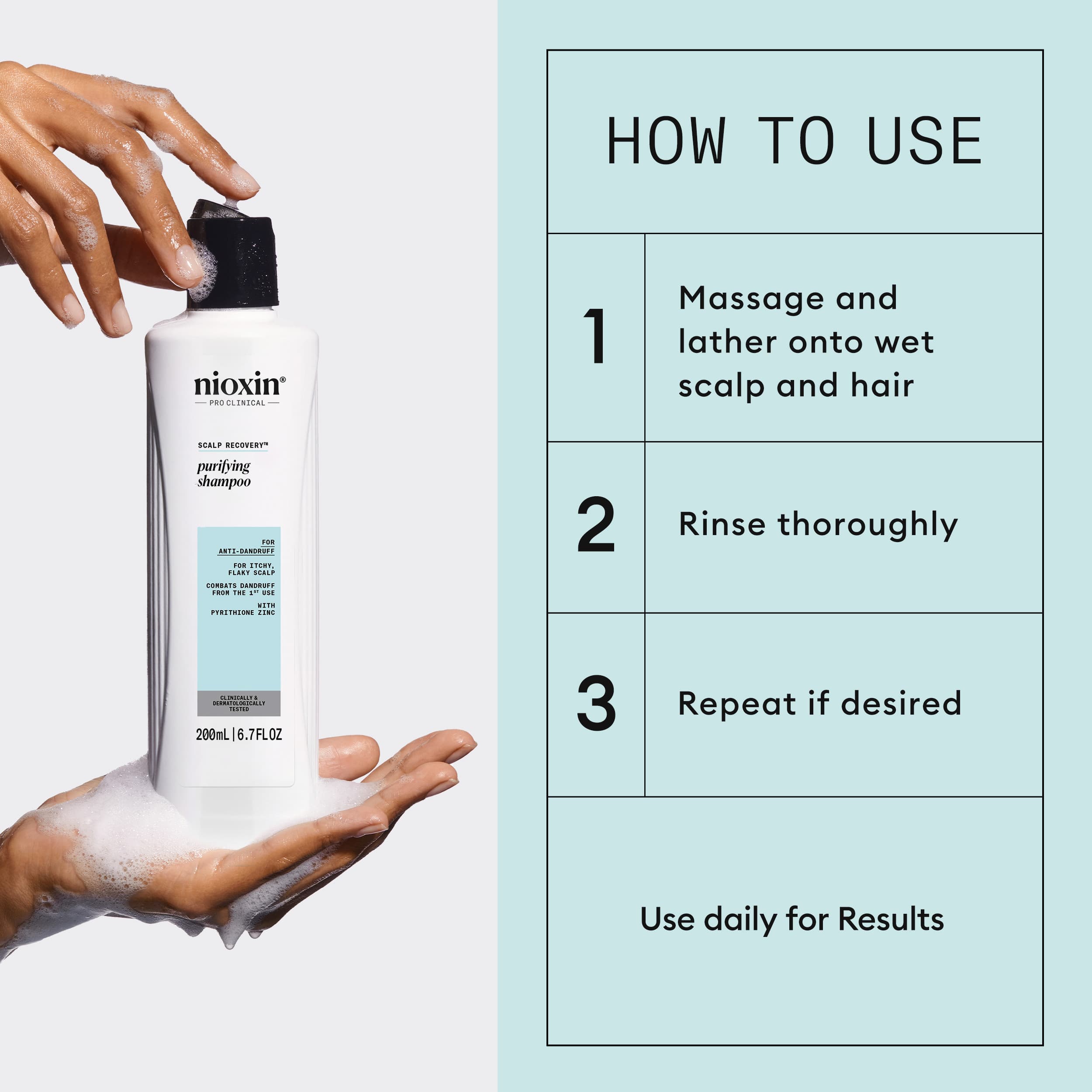 Nioxin Scalp Recovery Shampoo 200 ml 3