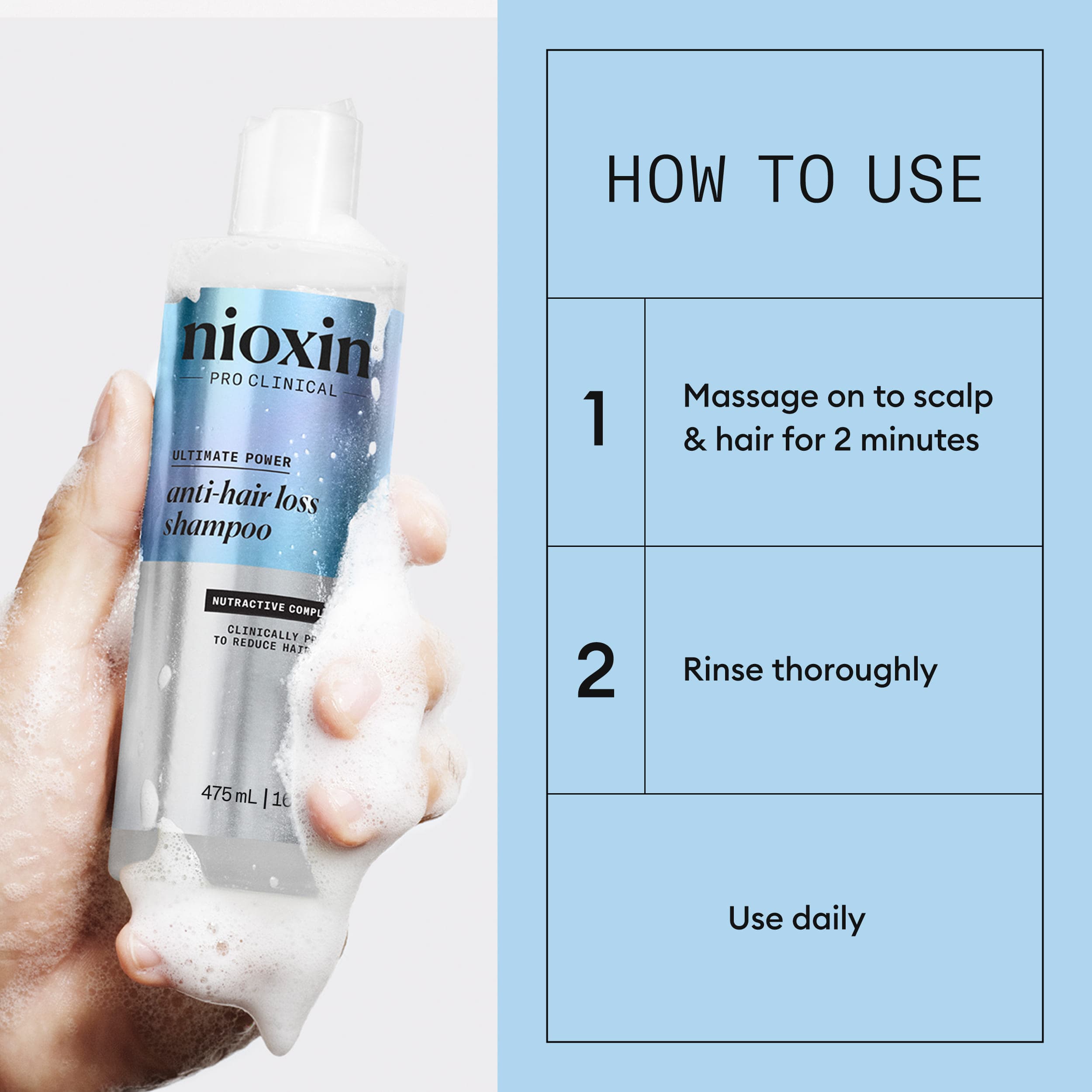 Nioxin Anti-Hairloss Shampoo 475 ml 4