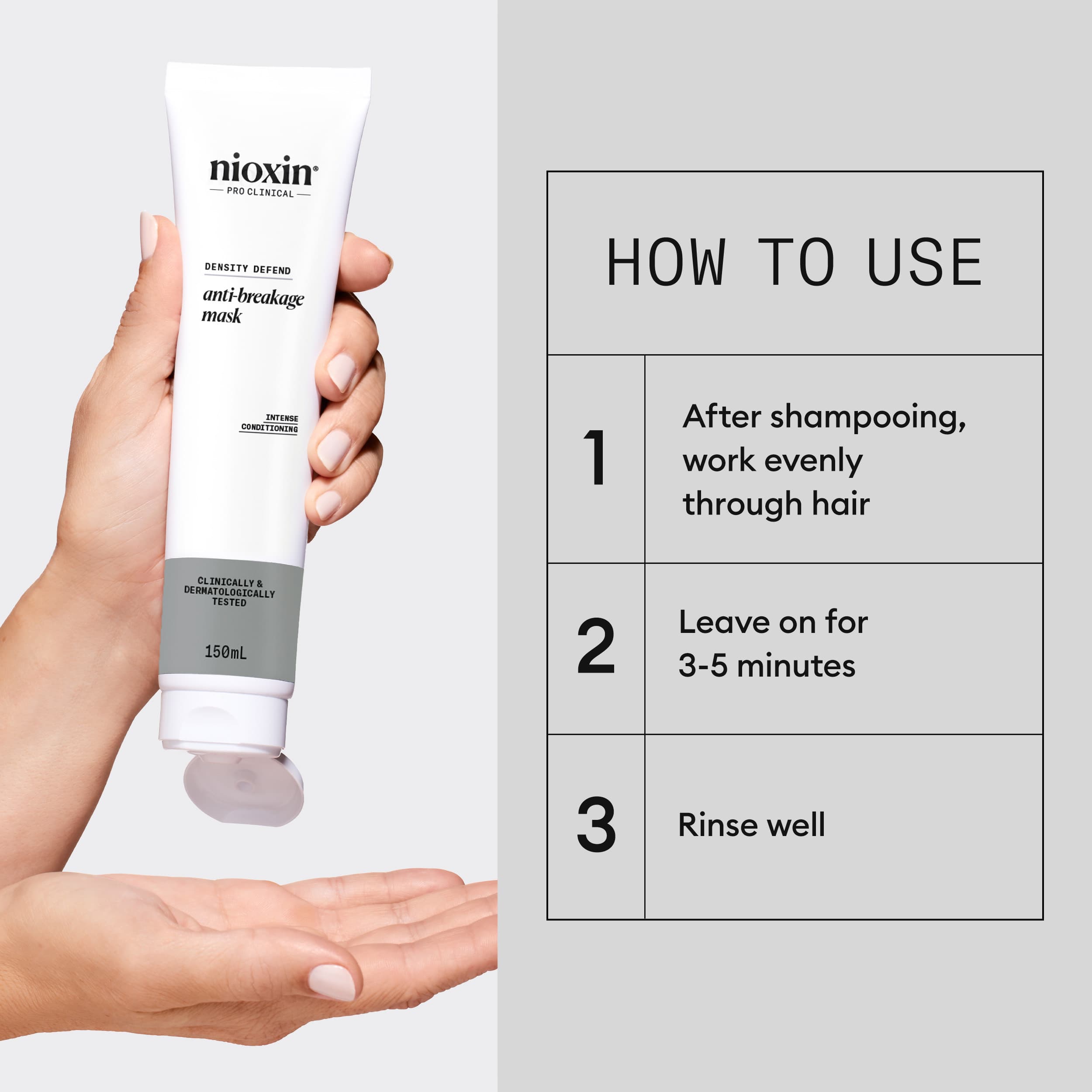 Nioxin Anti-Breakage Strengthening Mask 150 ml 5