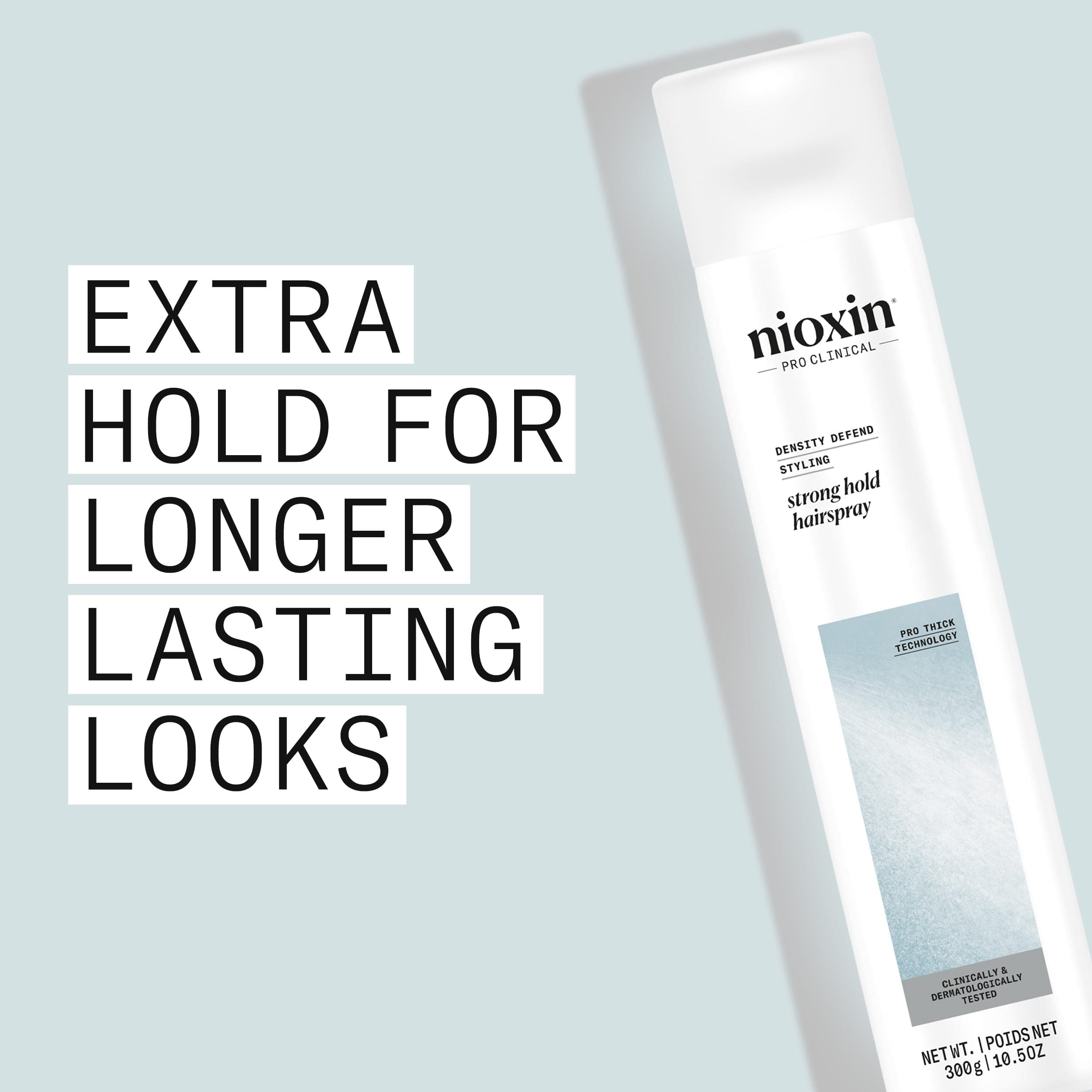 Nioxin Strong Hold Hairspray 300 ml - produktbild 5