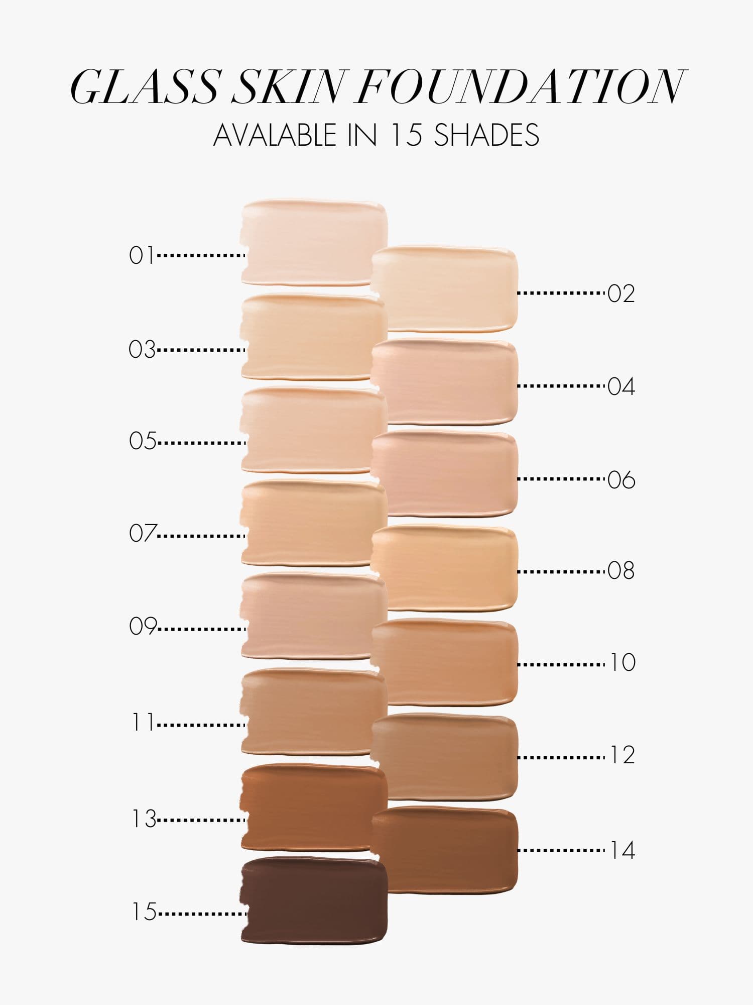 SWEED Glass Skin Foundation 09 30 ml 4