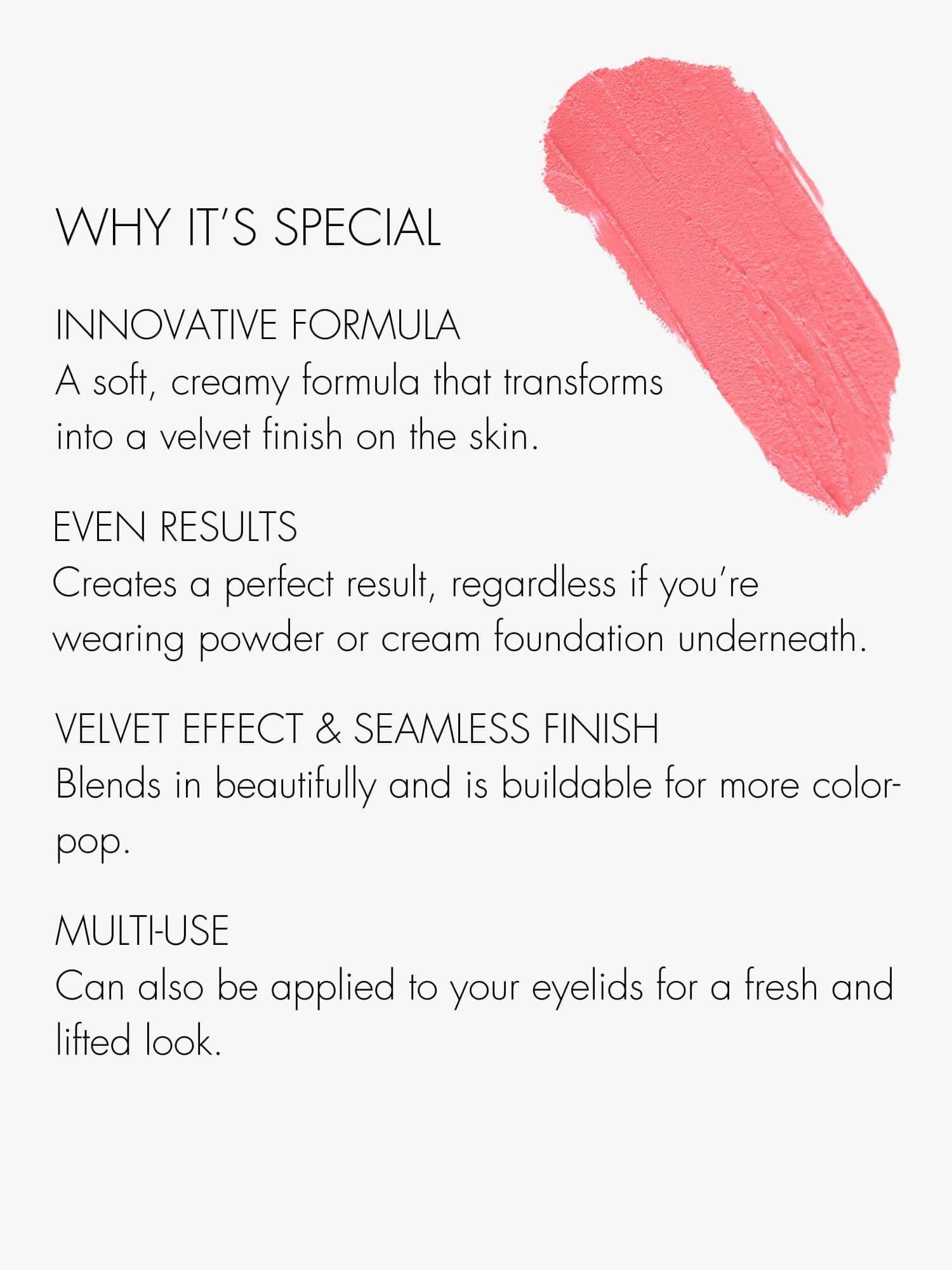 SWEED Air Blush Cream Lucky 5 g - produktbild 4