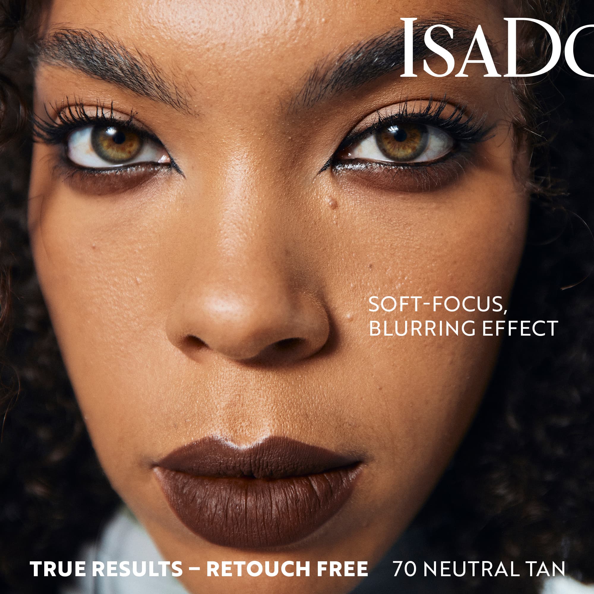 IsaDora The No Compromise Matte Longwear Powder 61 Cool Ivory 7 g - produktbild 5