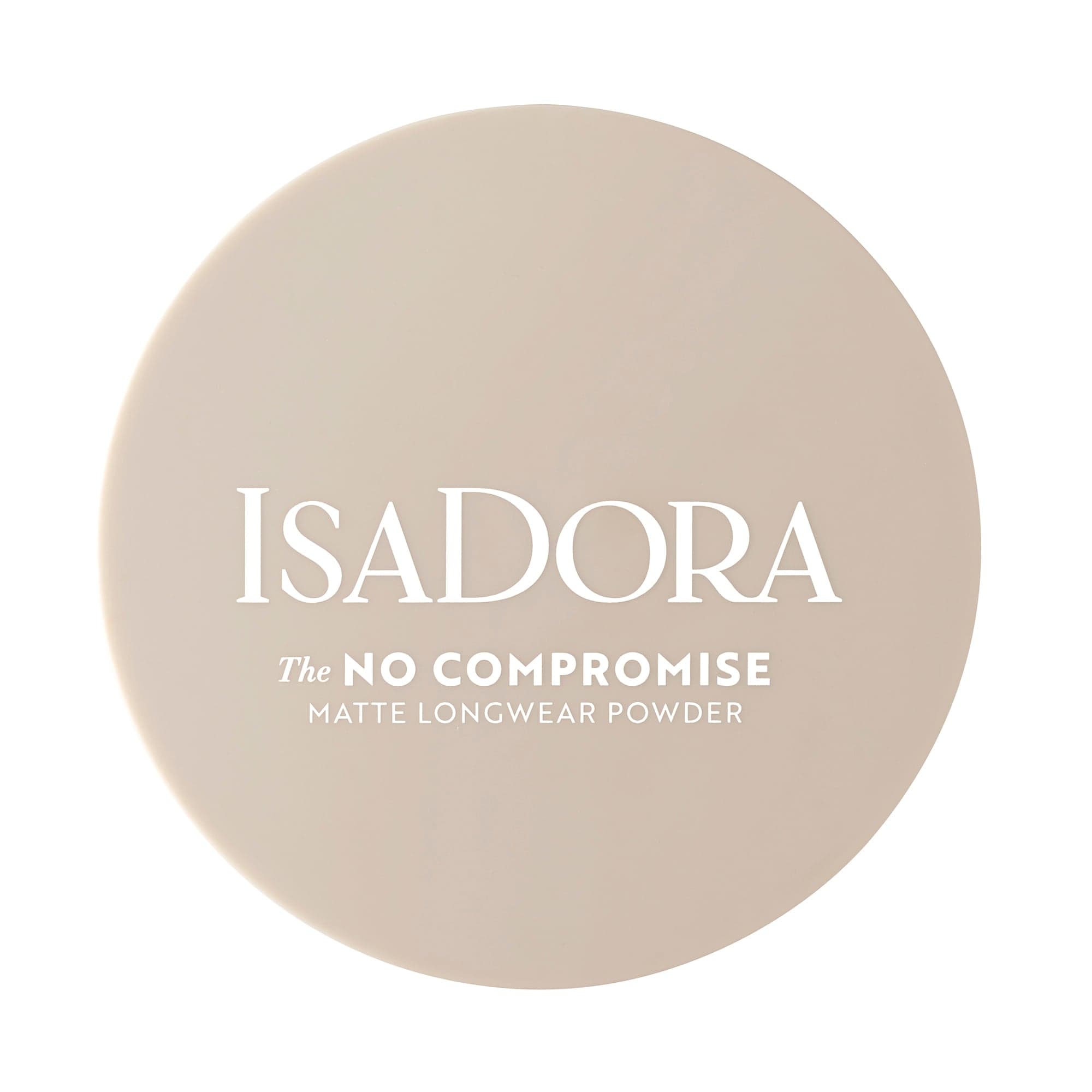 IsaDora The No Compromise Matte Longwear Powder 66 Warm Beige 7 g - produktbild 2