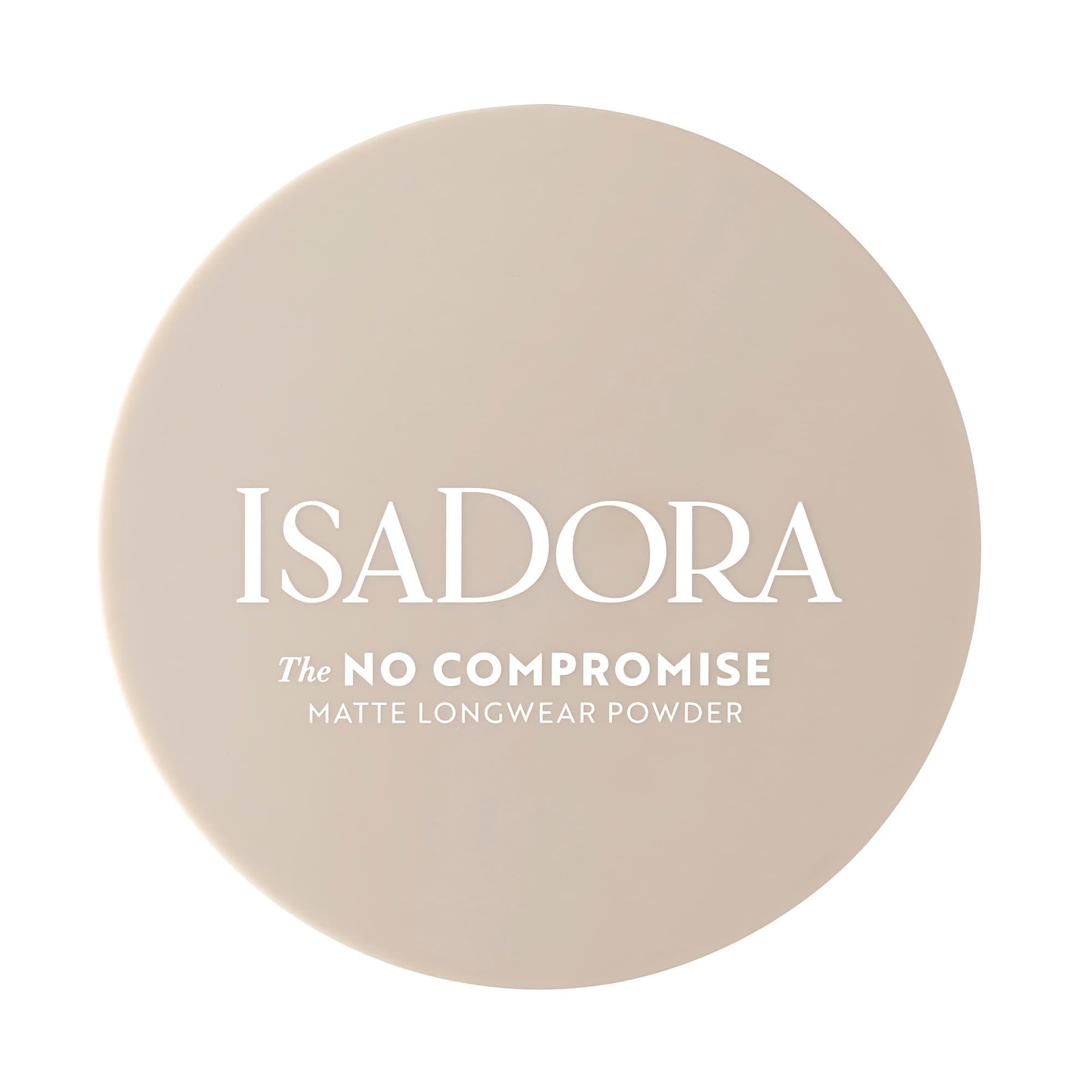 IsaDora The No Compromise Matte Longwear Powder 70 Neutral Tan 7 g - produktbild 2