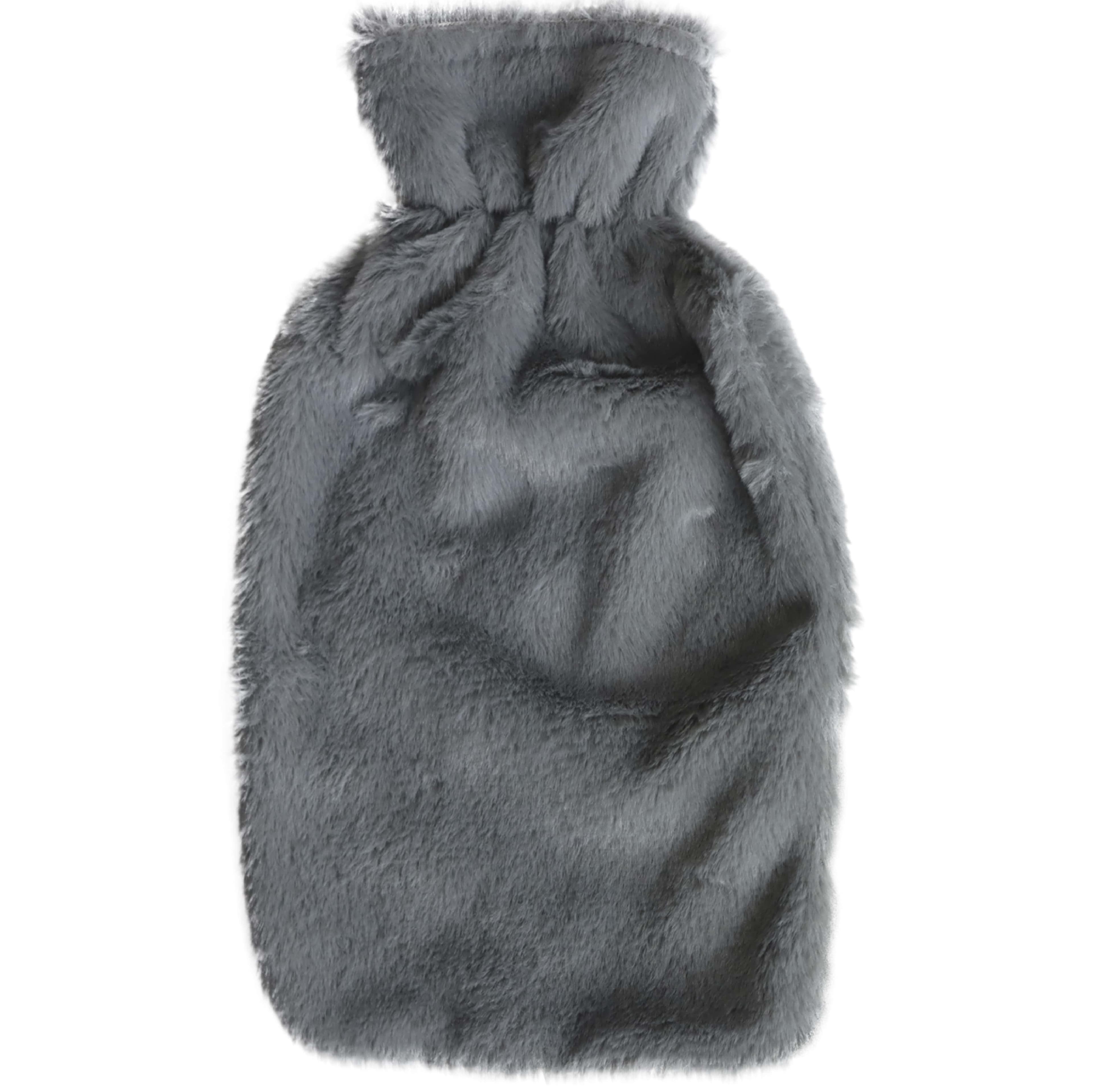 Millu Värmeflaska med Fleece Grå 2 liter 2