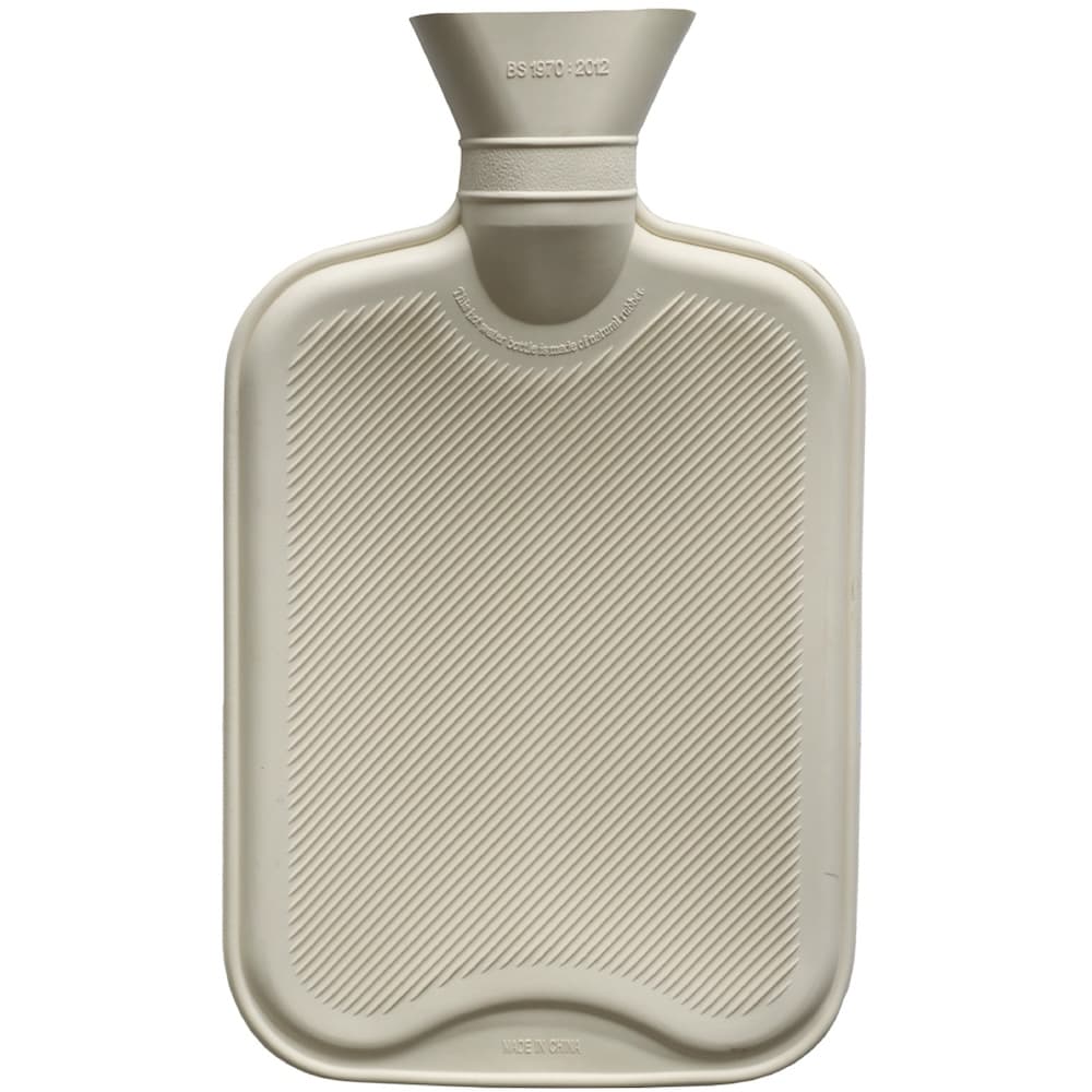 Millu Värmeflaska med Fleece Beige 2 liter