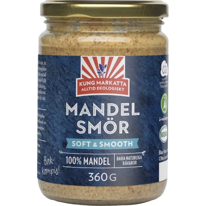 Kung Markatta Mandelsmör KRAV 360g