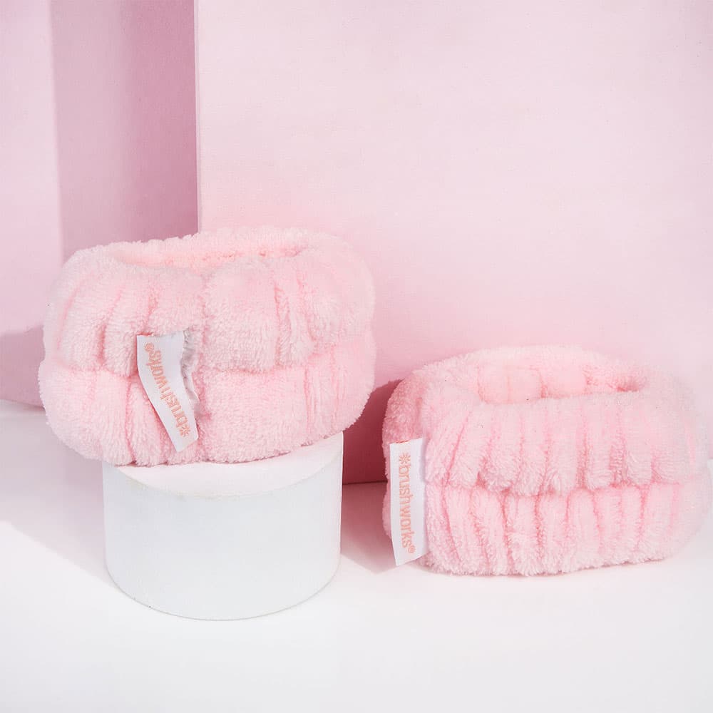 Brushworks Microfibre Wrist Wash Bands 2 st 4