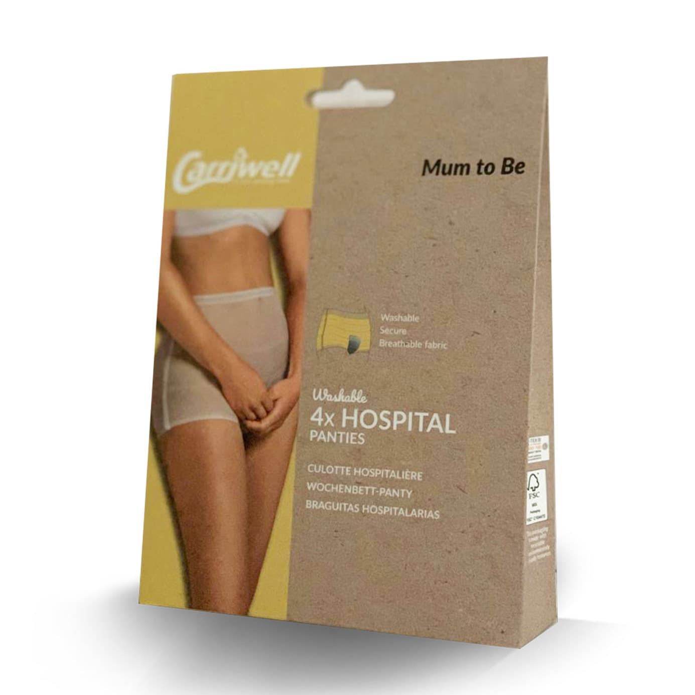 Carriwell Sjukhustrosor 4-pack 2