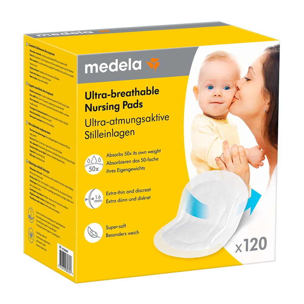 Medela Ultra-andningsbara amningsinlägg 120-pack 2