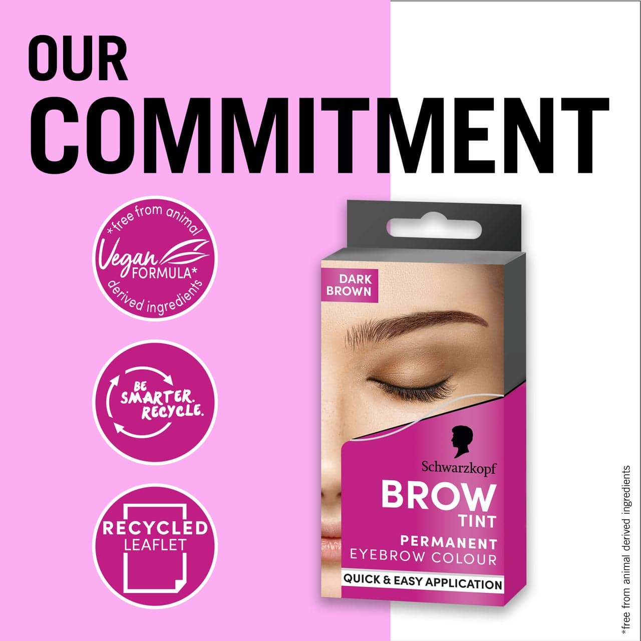 Schwarzkopf Brow Tint Light Brown 5-1 - produktbild 5