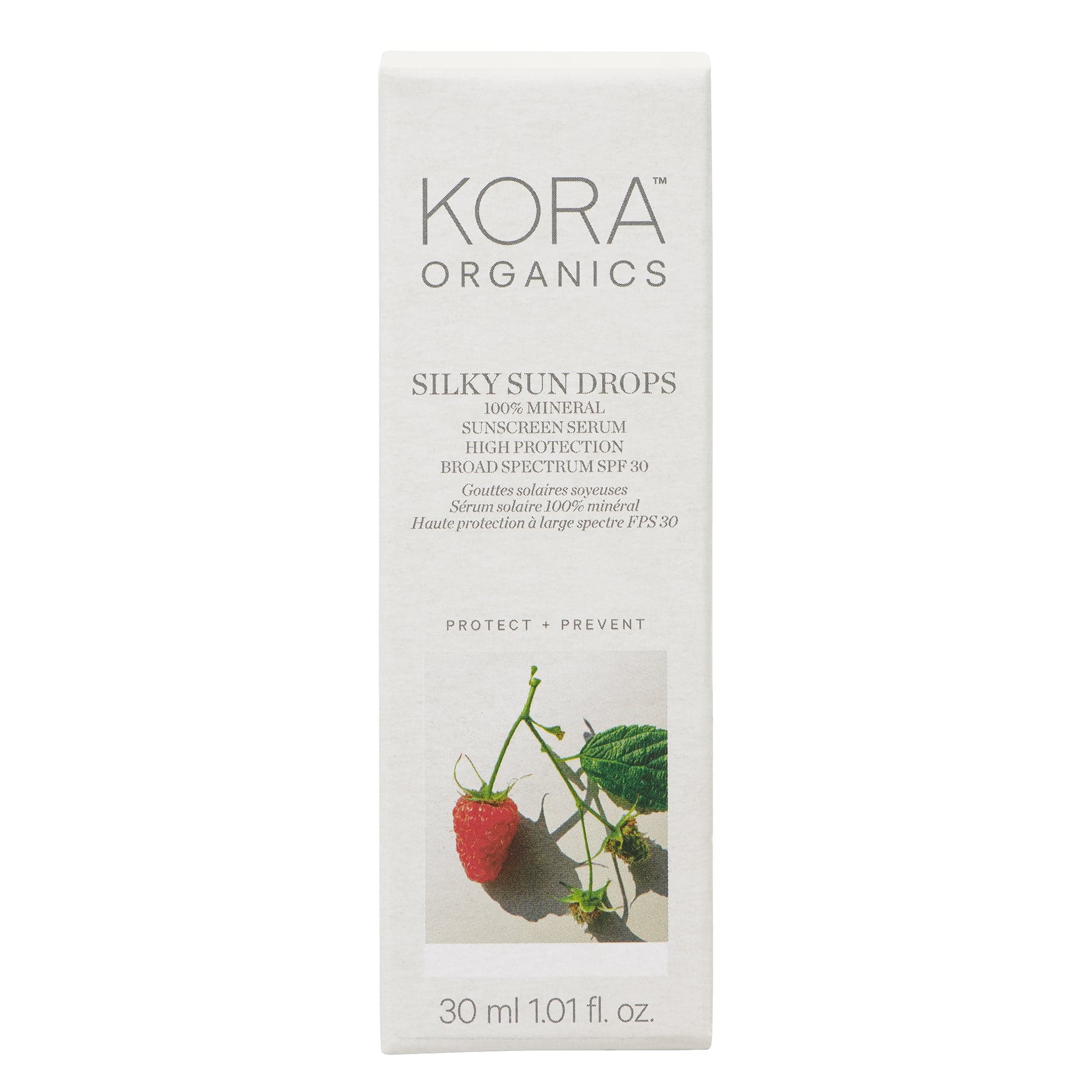 Kora Organics Silky Sun Drops 100% Mineral Sunscreen Serum SPF30 30 ml - produktbild 2
