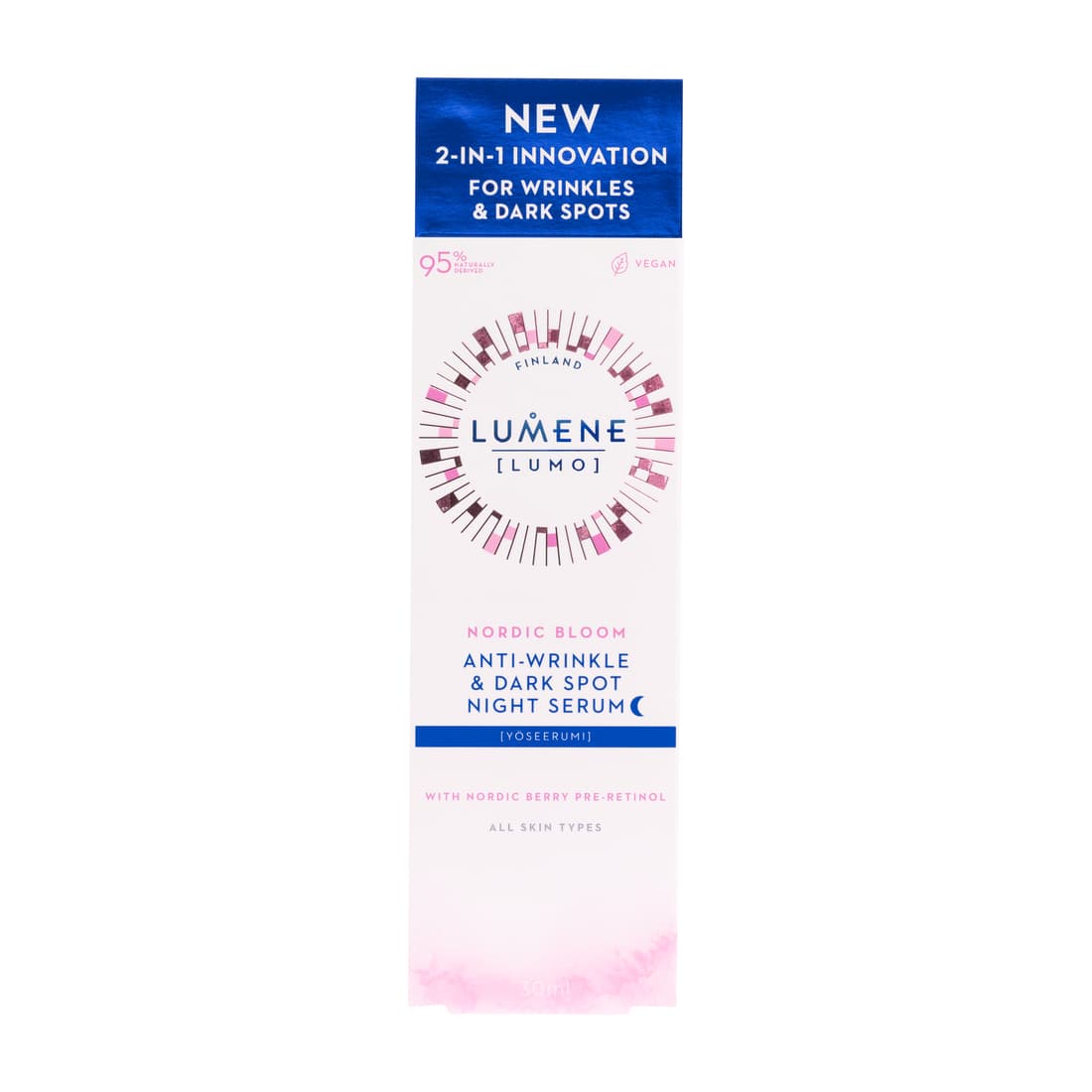 Lumene Nordic Bloom Anti-Wrinkle & Dark Spot Night Serum 30 ml 2