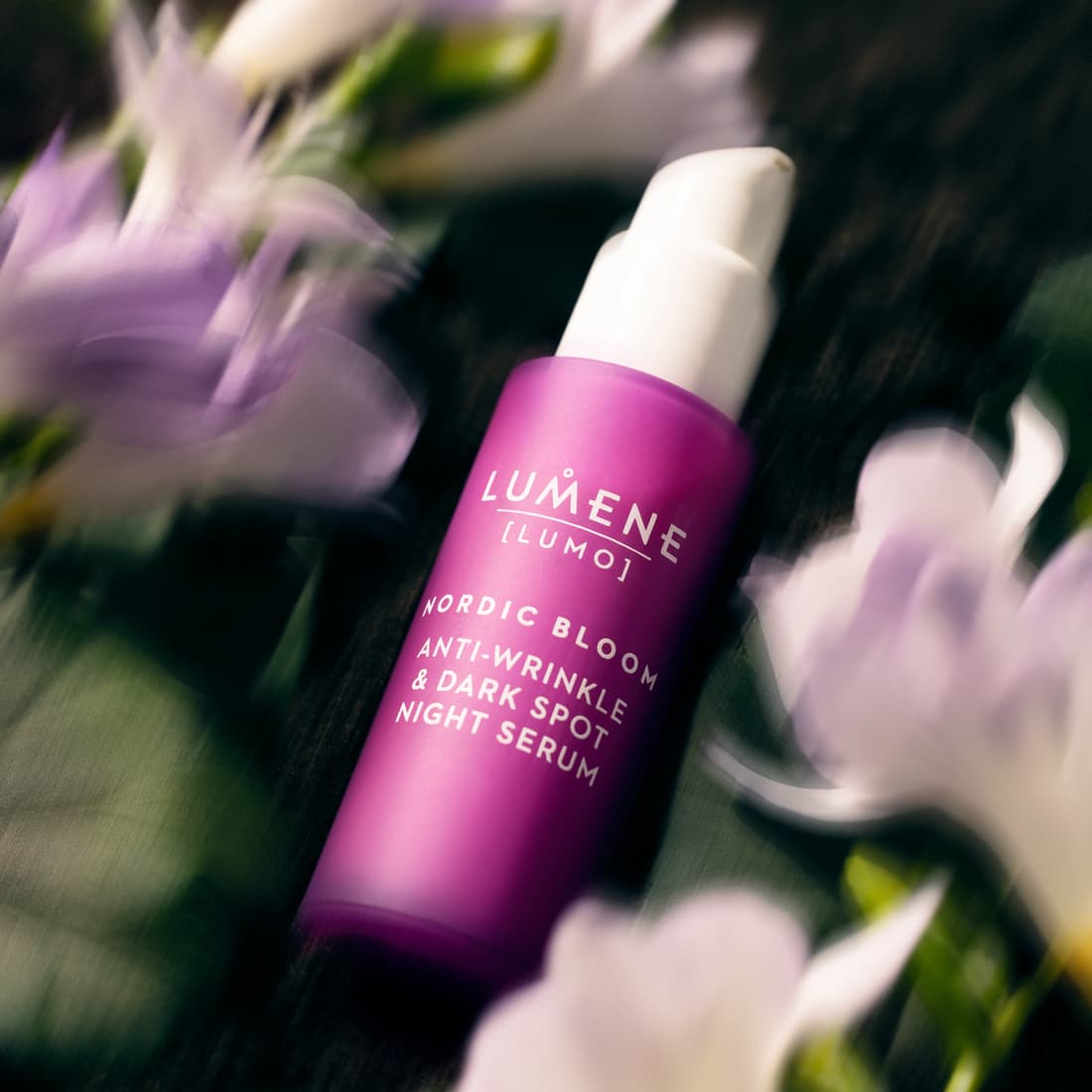 Lumene Nordic Bloom Anti-Wrinkle & Dark Spot Night Serum 30 ml 4