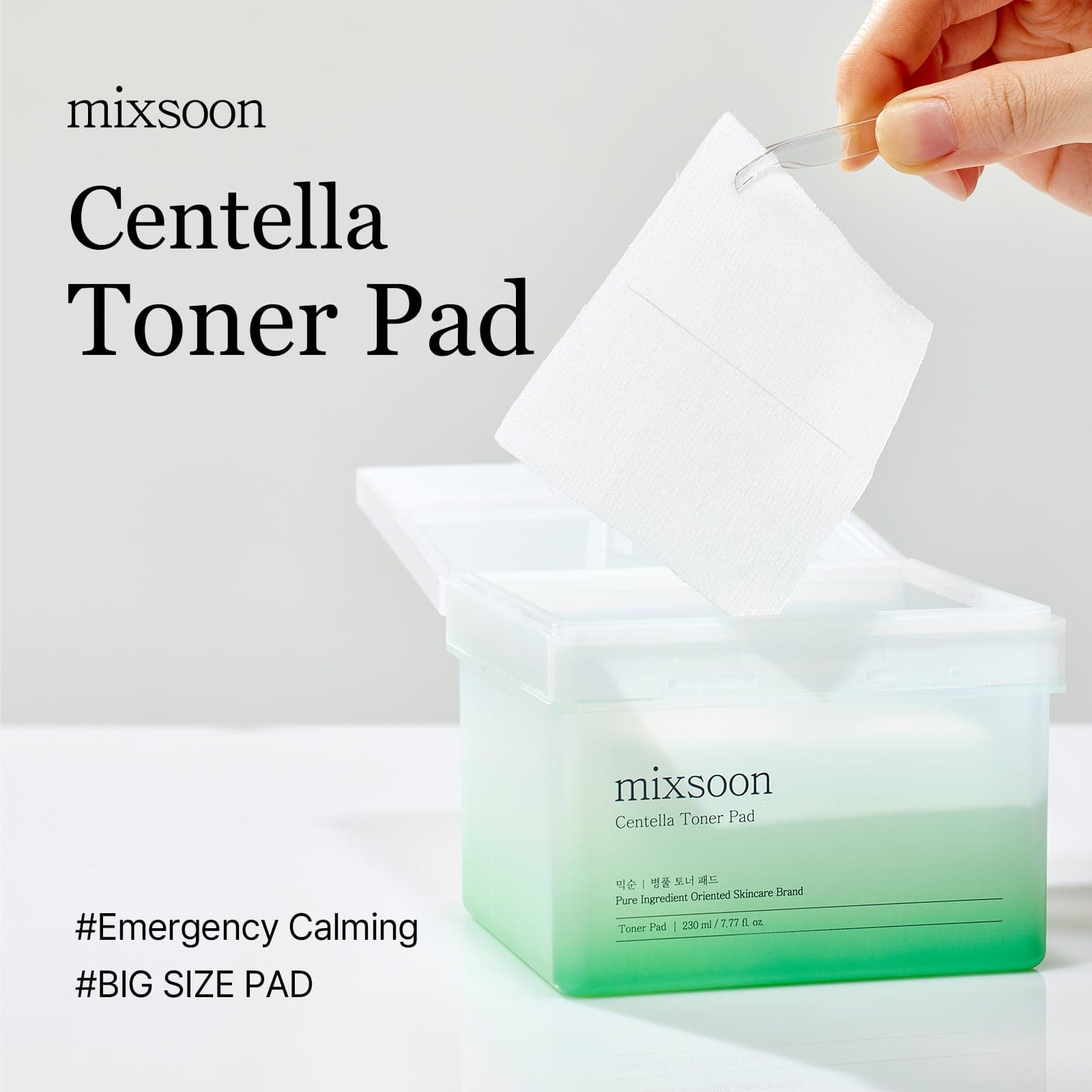 Mixsoon Centella Toner Pad 120 st - produktbild 2