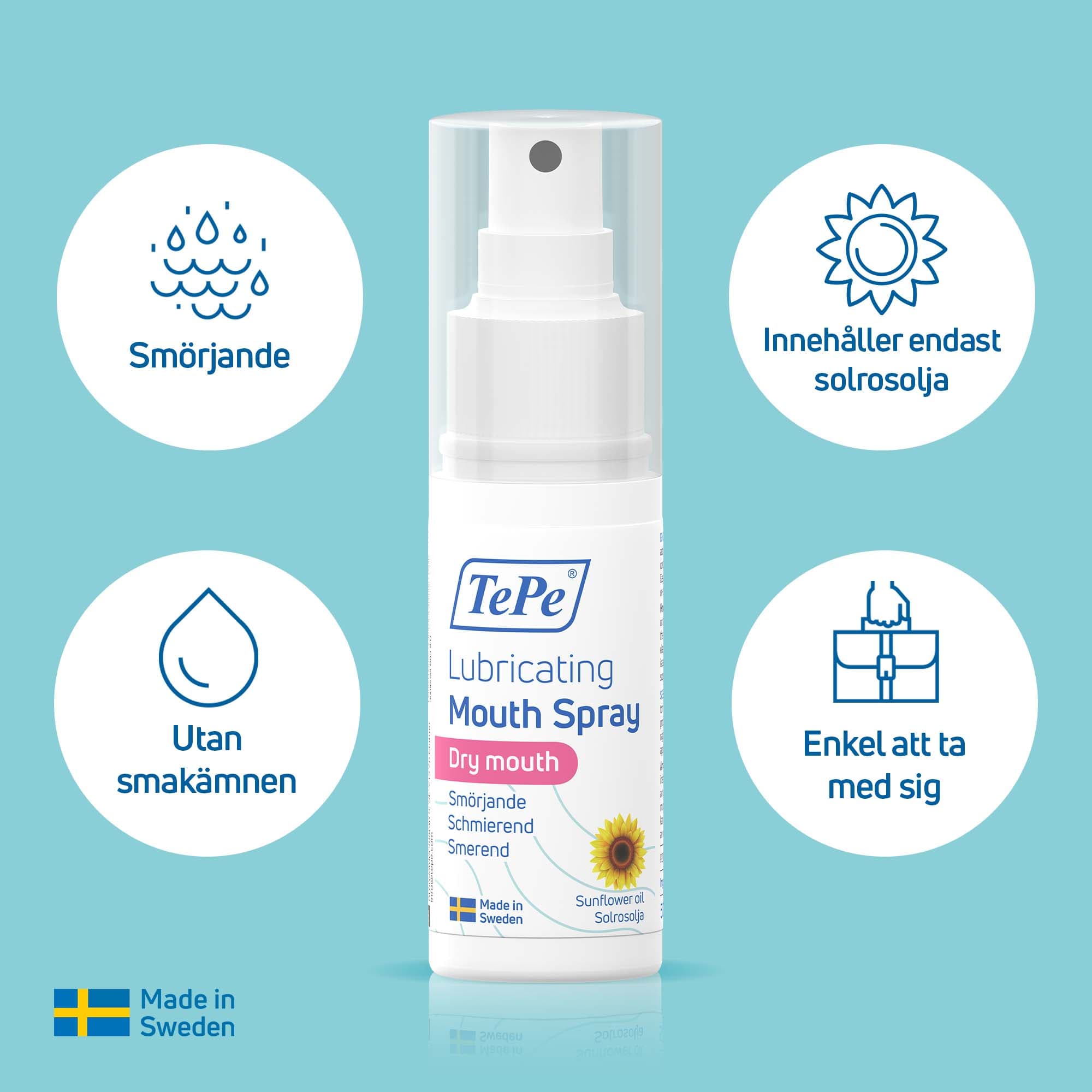 TePe Lubricating Mouth Spray 50 ml 3