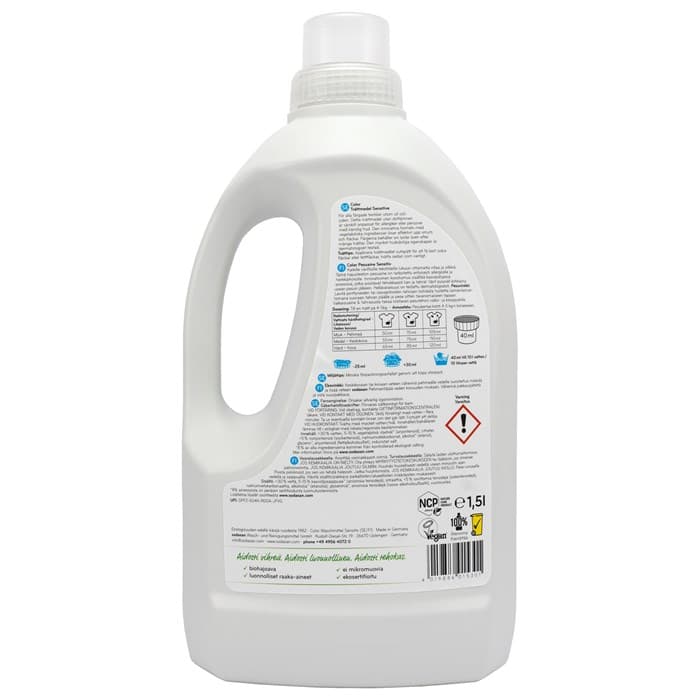 Sodasan Tvättmedel Color Sensitive 1500 ml 2