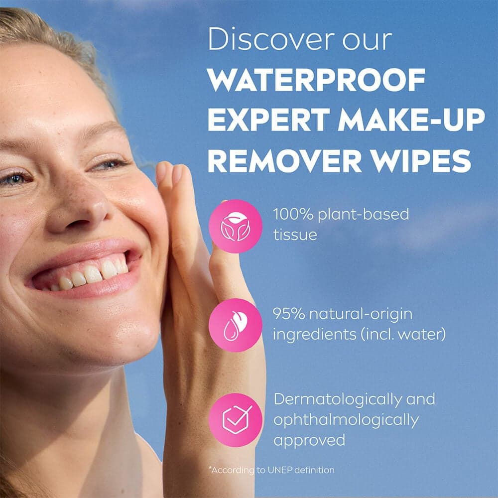 NIVEA MicellAIR Expert Makeup Remover Wipes 20 st - produktbild 3