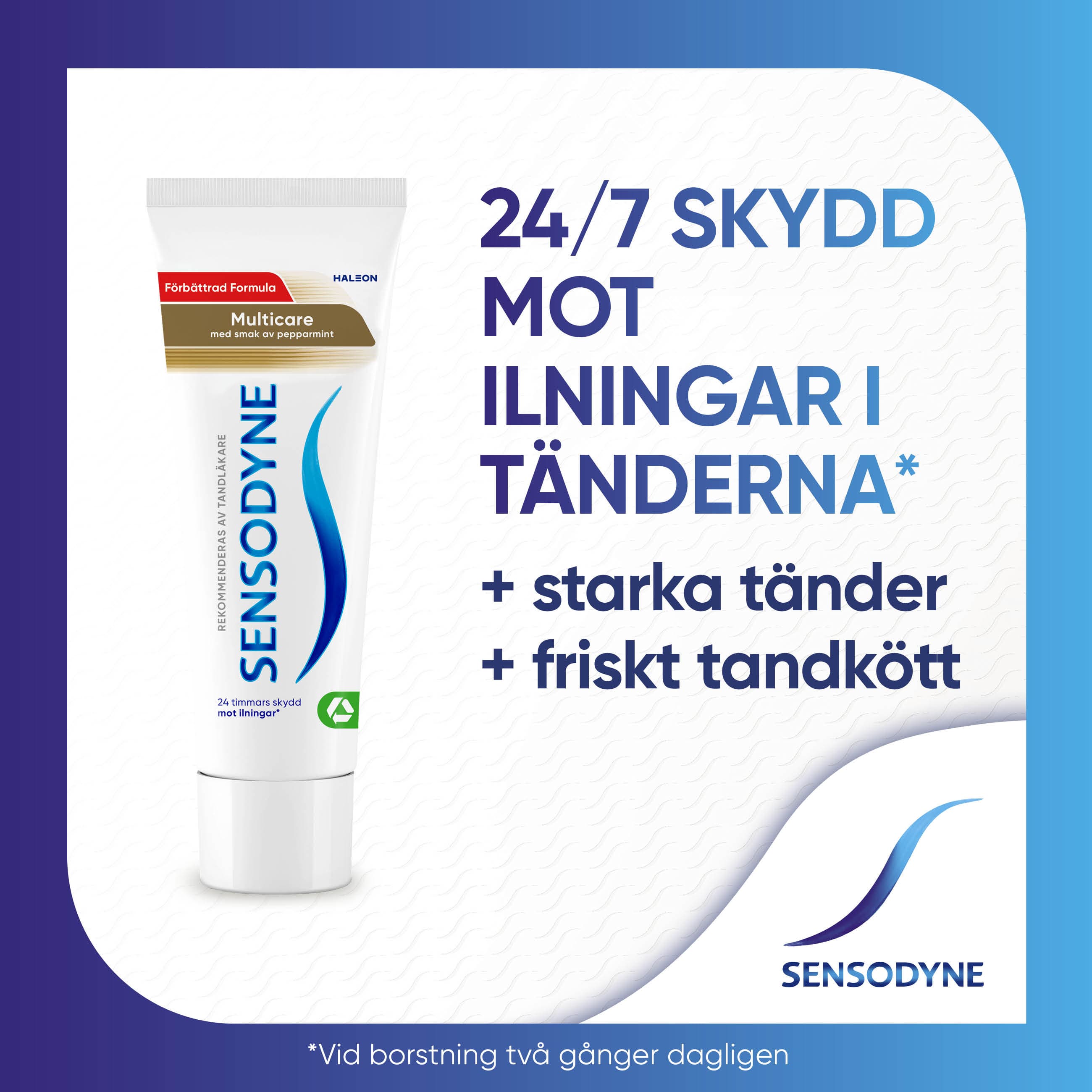 Sensodyne Multicare Daglig Tandkräm 75 ml 3