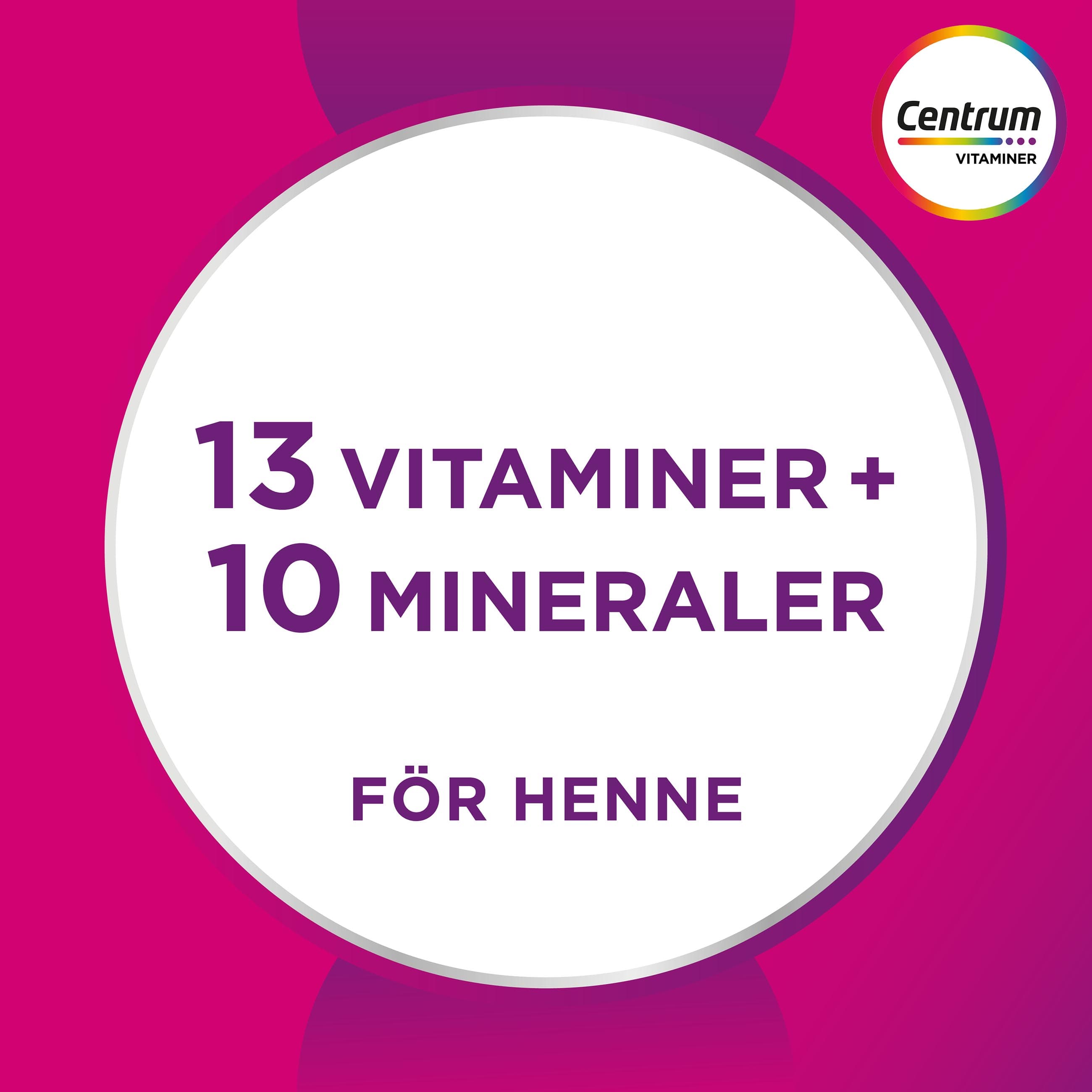 Centrum Kvinna Multivitamin 90 tabletter 3