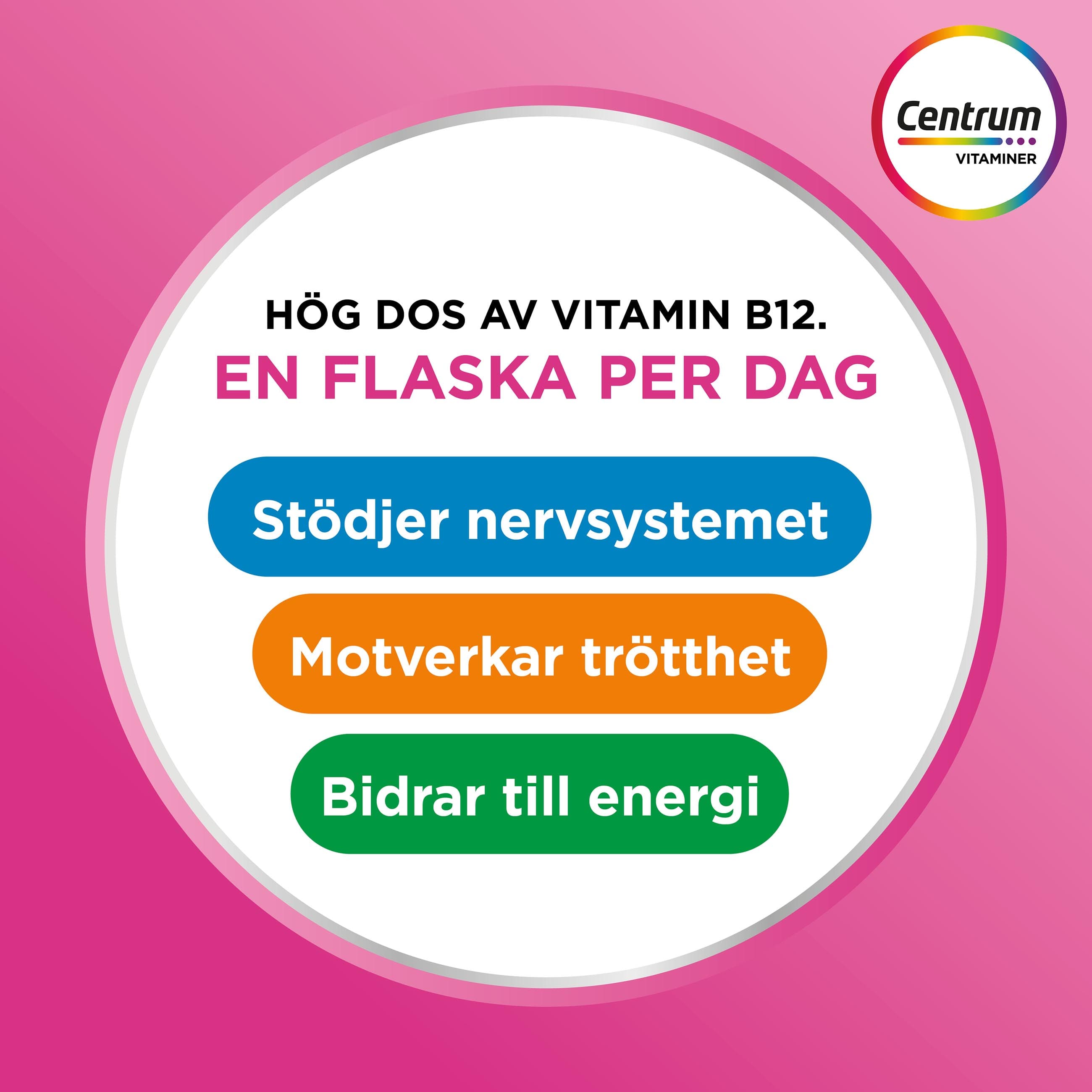 Centrum Energy & Vitality Energishot med B12 och zink 15 st 4