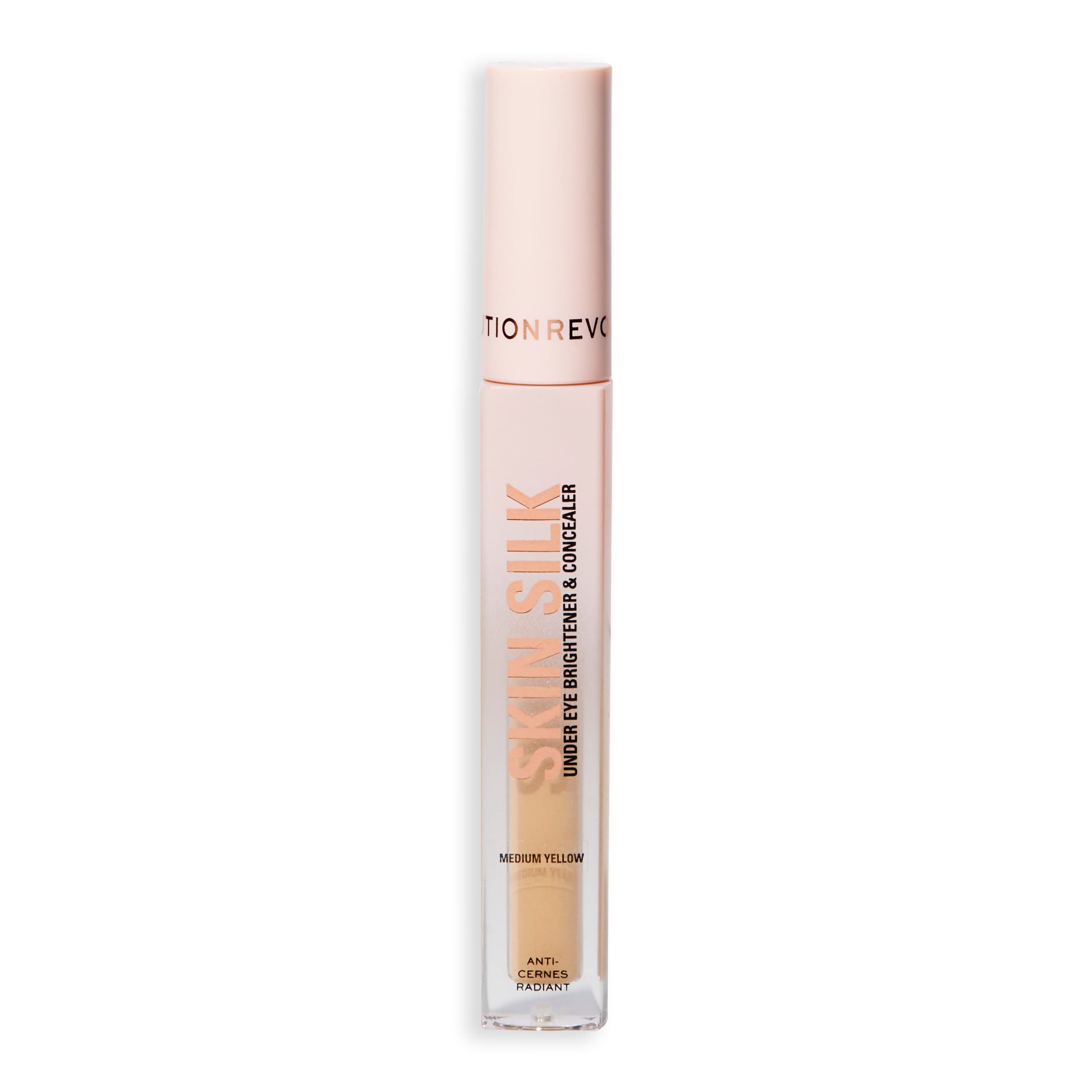 Revolution Skin Silk Radiant Serum Under Eye Brightener Medium Yellow 4 ml - produktbild 2