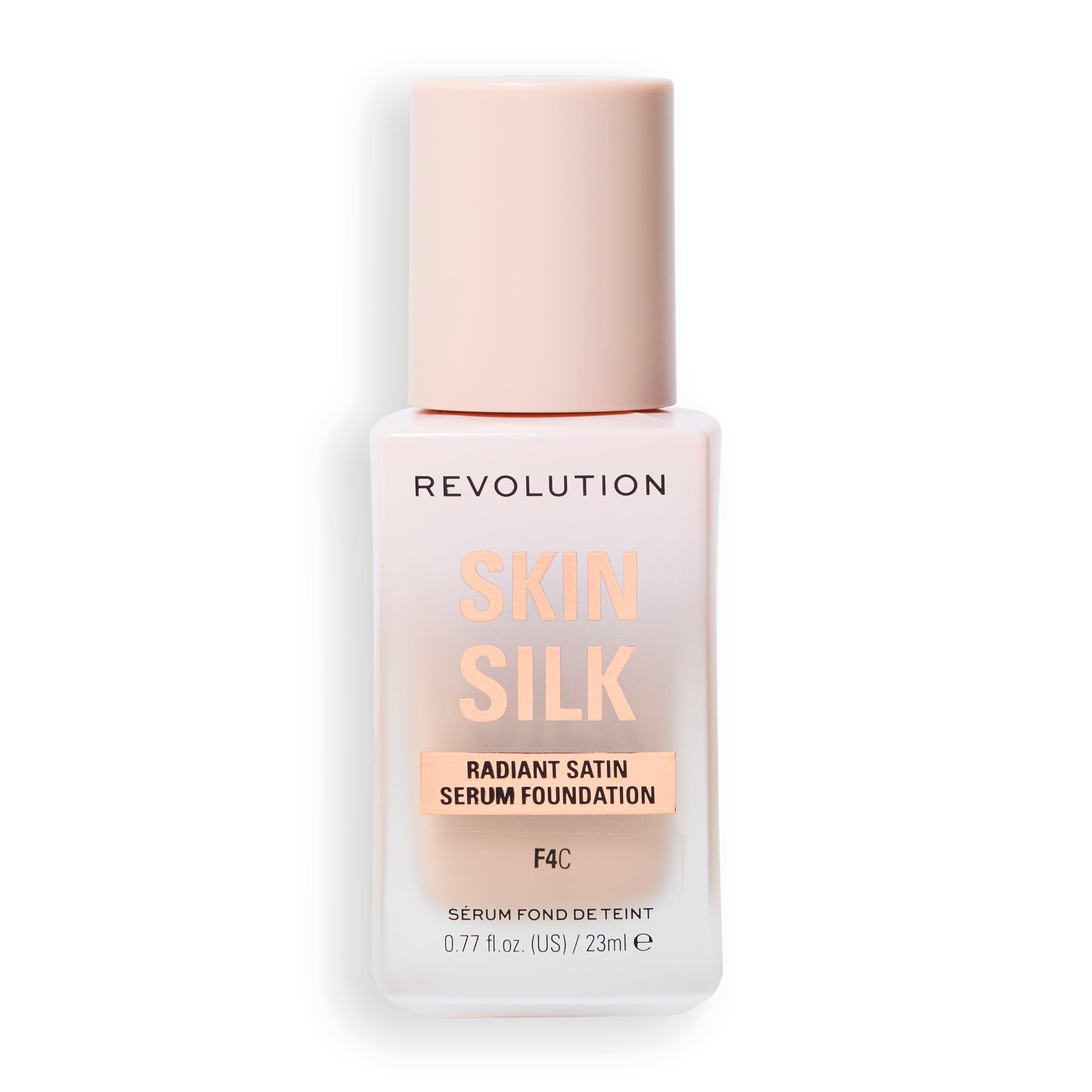 Revolution Makeup Skin Silk Serum Foundation F4 23 ml - produktbild 3
