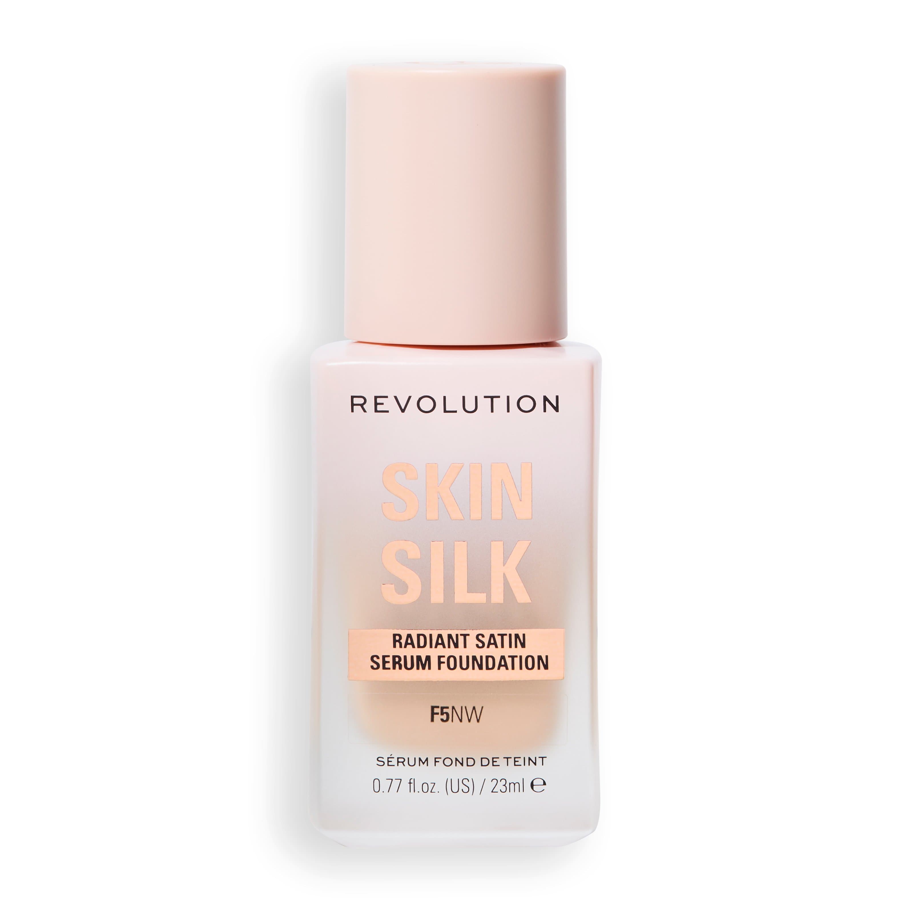 Revolution Makeup Skin Silk Serum Foundation F5 23 ml - produktbild 3