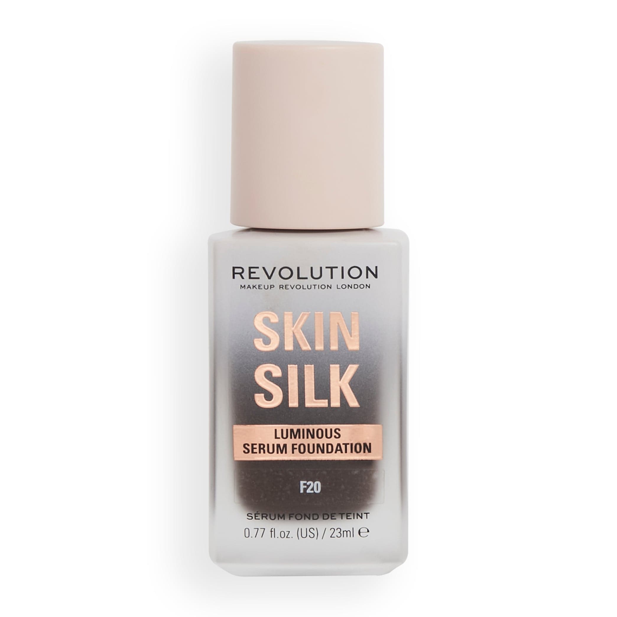 Revolution Makeup Skin Silk Serum Foundation F20 23 ml - produktbild 2