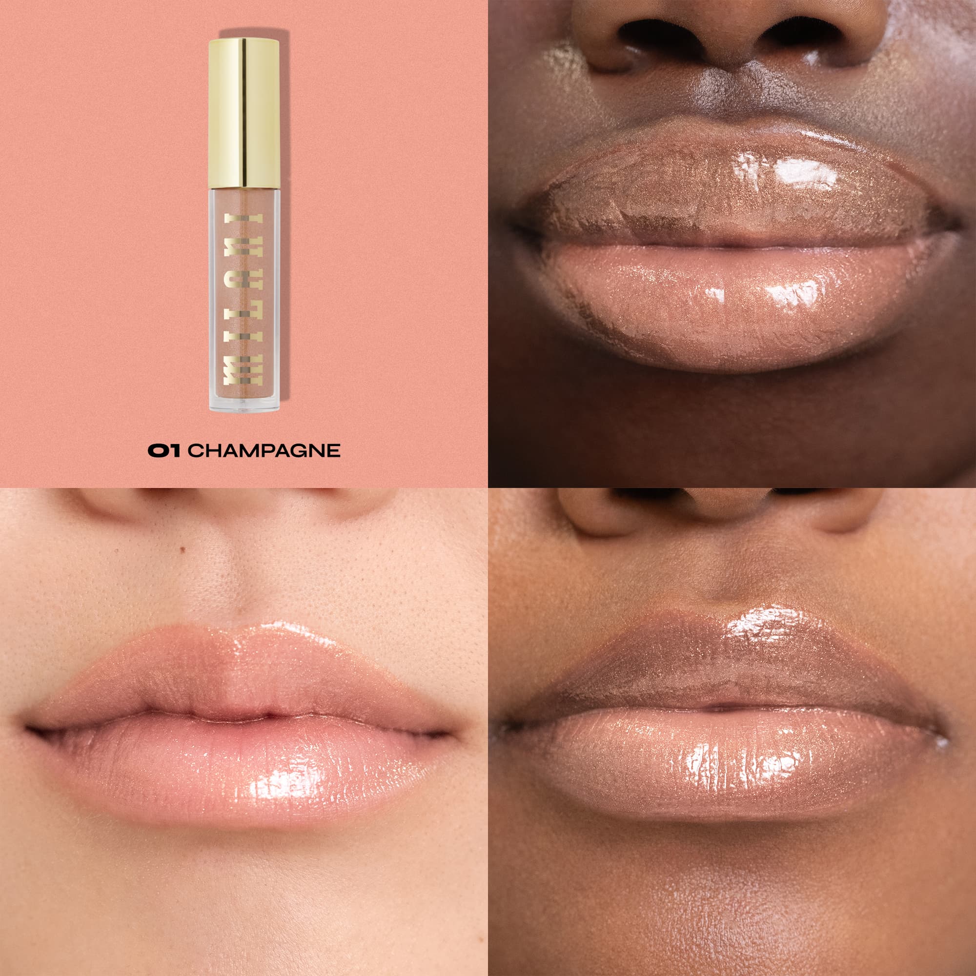 Milani Keep It Full Nourishing Lip Plumper Champagne 3,7 ml 2
