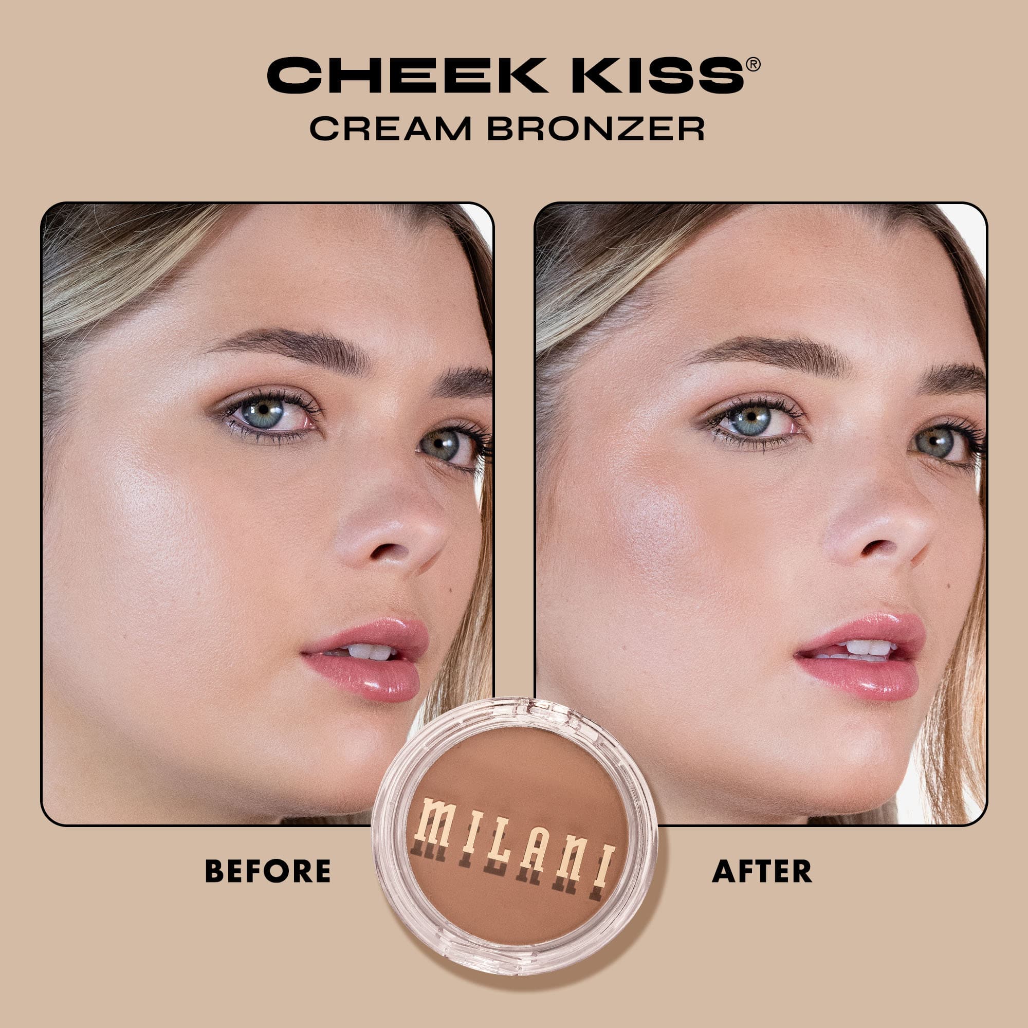 Milani Cheek Kiss Cream Bronzer Hey Honey 6 g 2